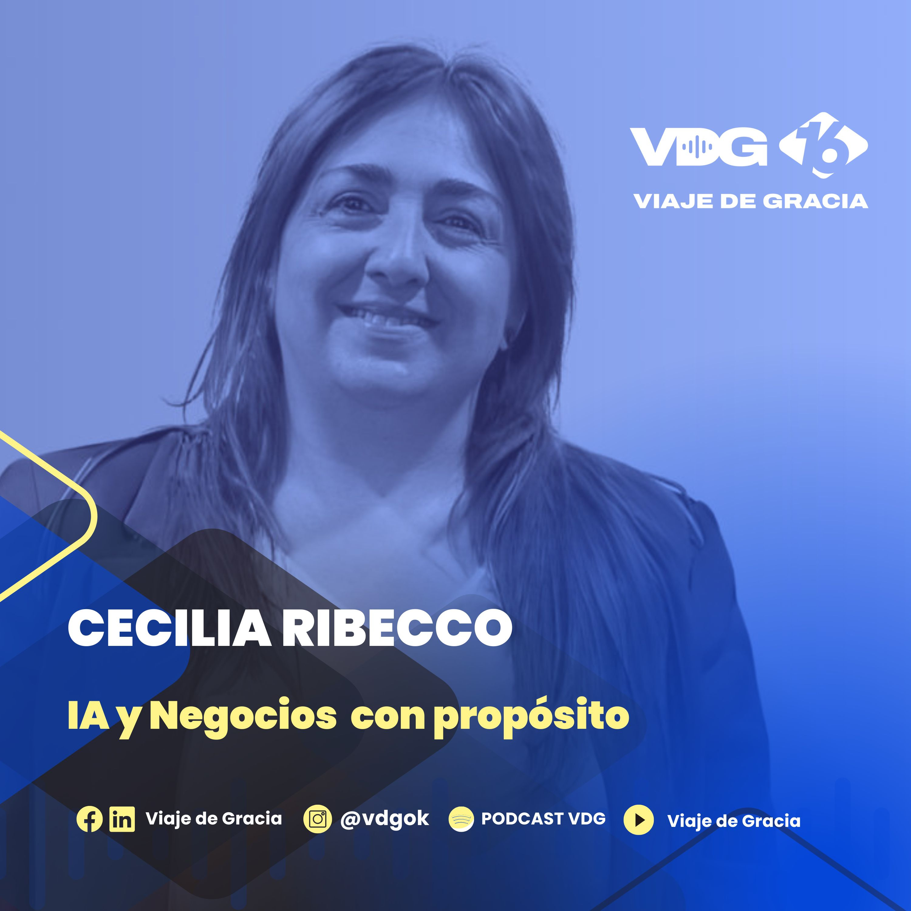 #632 🎙️ CECILIA RIBECCO | IA y negocios con propósito episode artwork