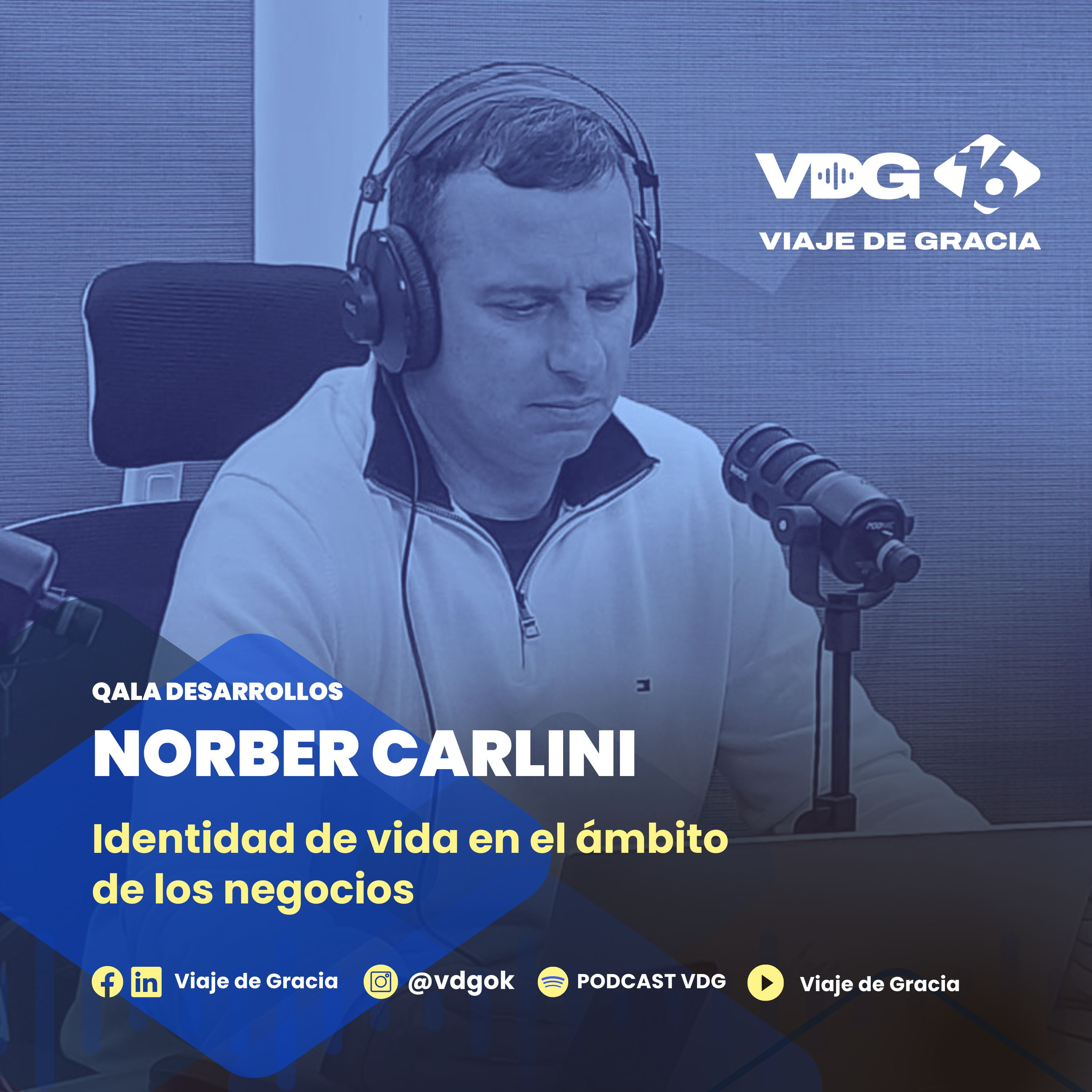 #636 🎙️ NORBER CARLINI | Identidad de vida en el ámbito de los negocios episode artwork