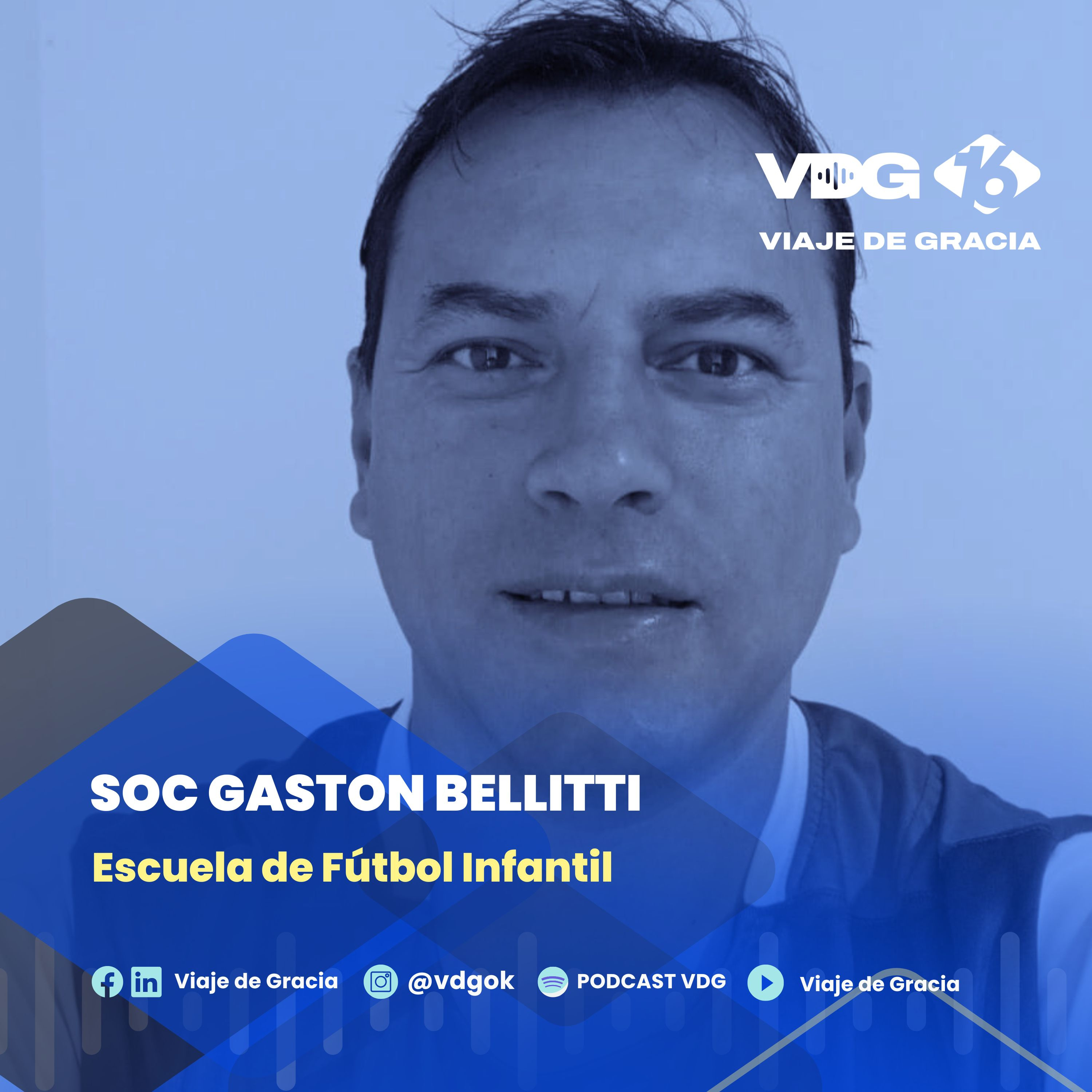 #637 🎙️ GASTÓN BELLITTI | Escuela de Fútbol Infantil SOC episode artwork