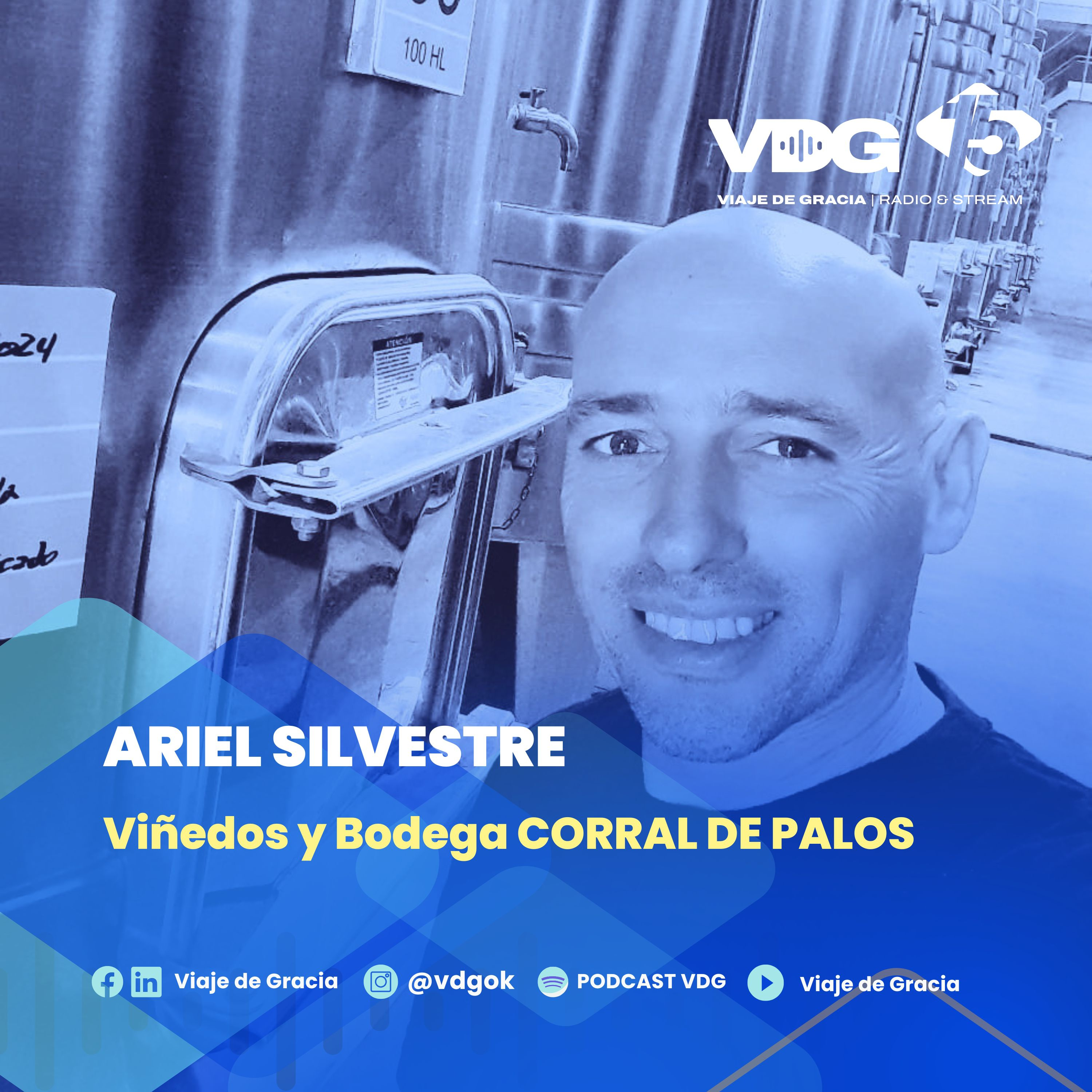 #639 🎙️ ARIEL SILVESTRE | Viñedos y Bodega Corral de Palos episode artwork