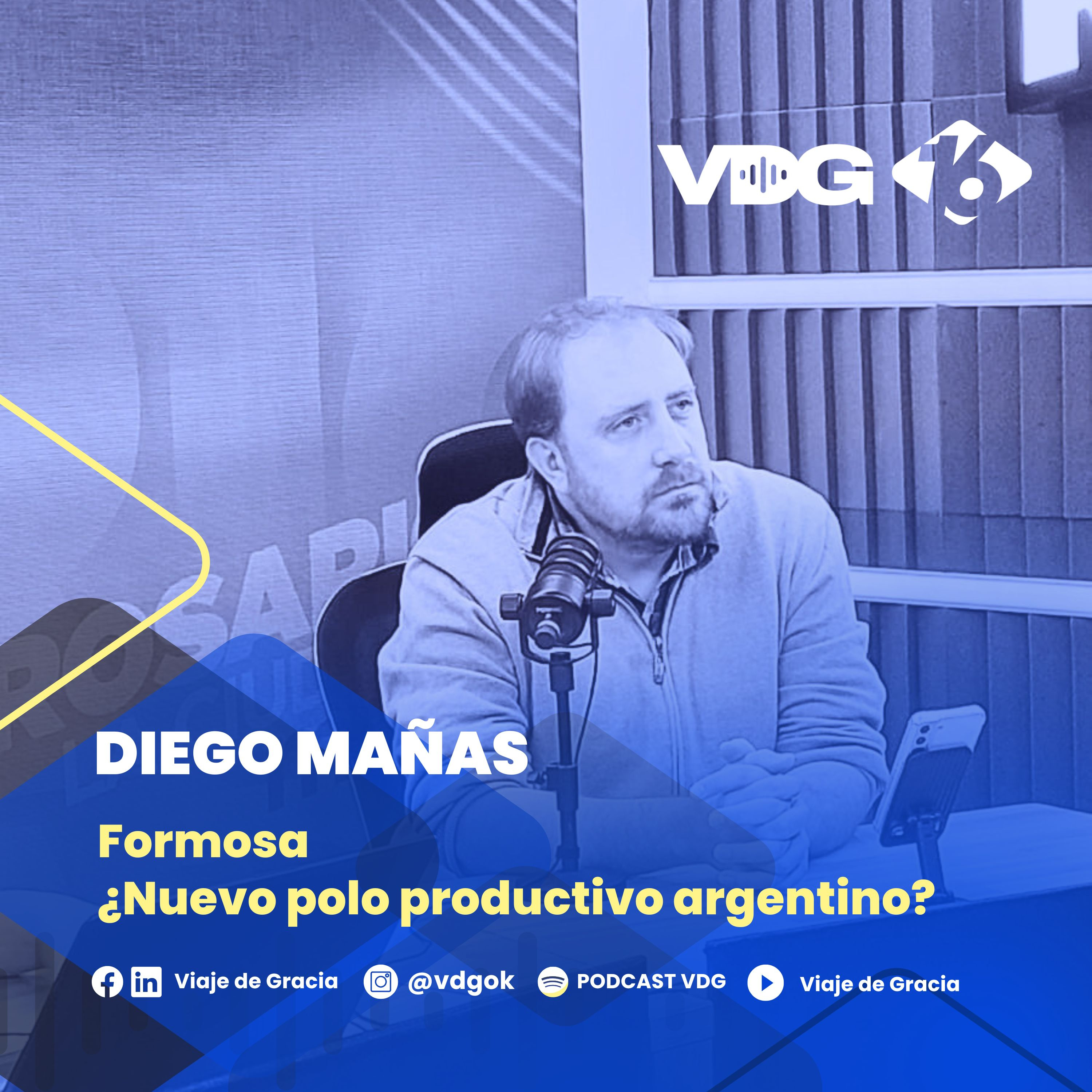 #641🎙️ DIEGO MAÑAS | Formosa | ¿Nuevo polo productivo argentino? episode artwork