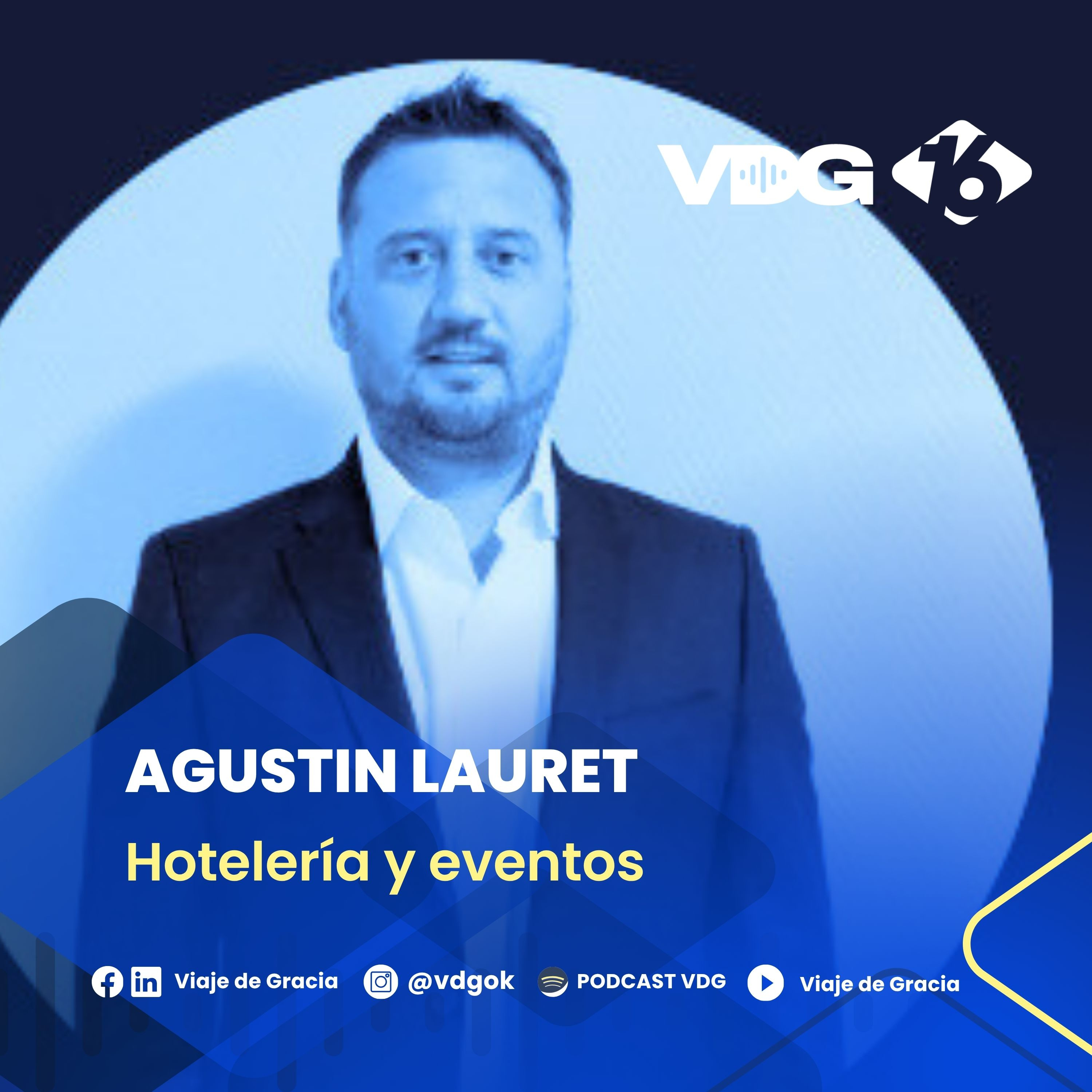 #652🎙️ AGUSTÍN LAURET Hotelería y eventos | En Rosario, Córdoba y CABA episode artwork