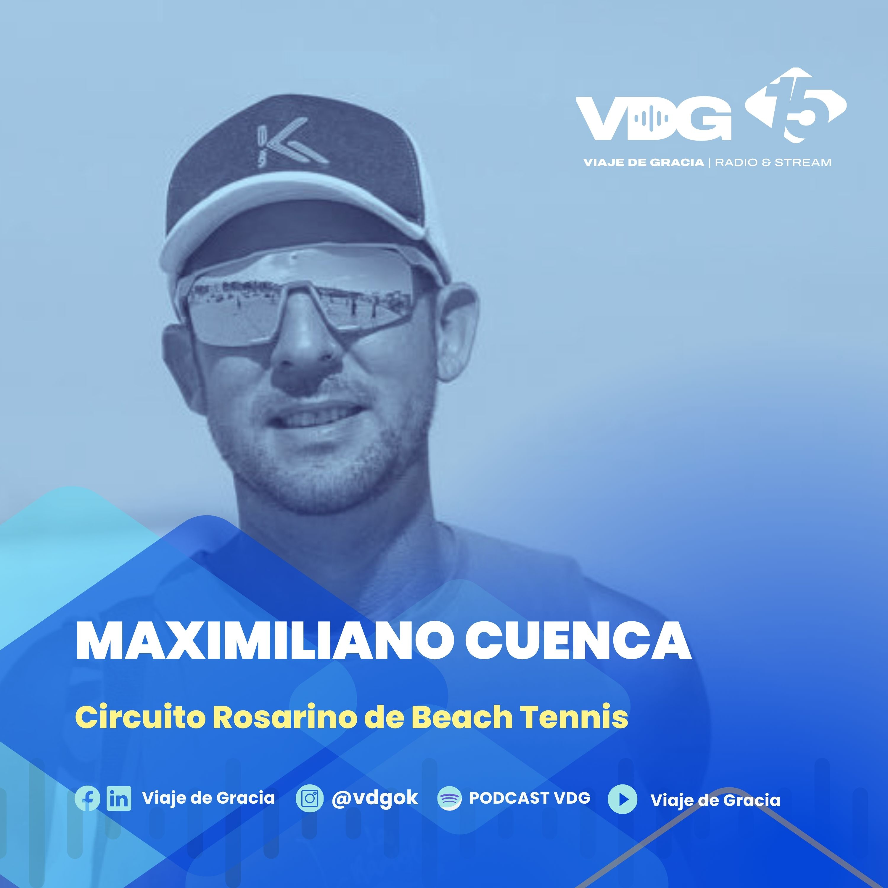 #655 🎙️ MAXIMILIANO CUENCA Circuito Rosarino de Beach Tennis Toda la información de la 4ta. Fecha episode artwork