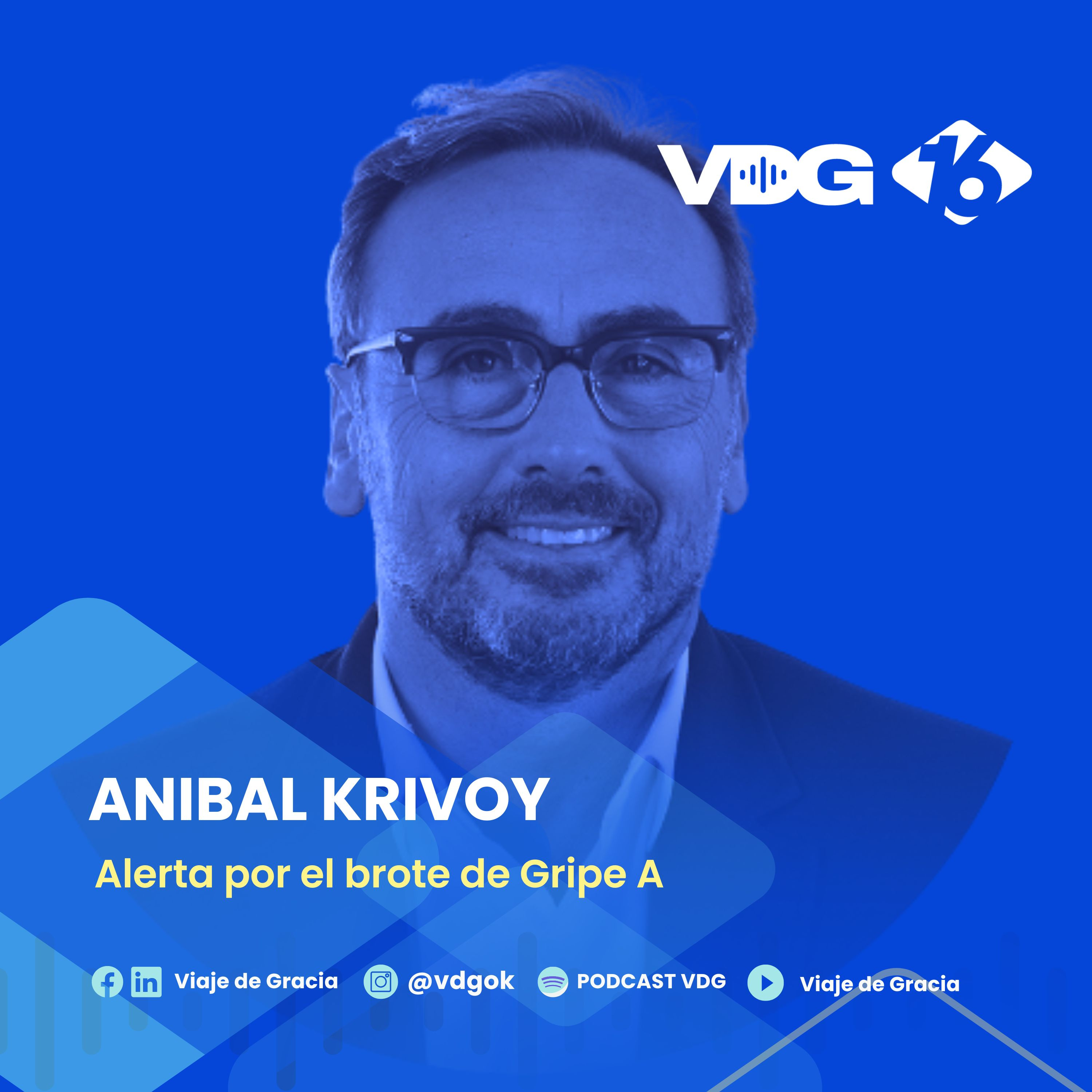 #659 🎙️ ANIBAL KRIVOY Alerta por el brote de Gripe A episode artwork