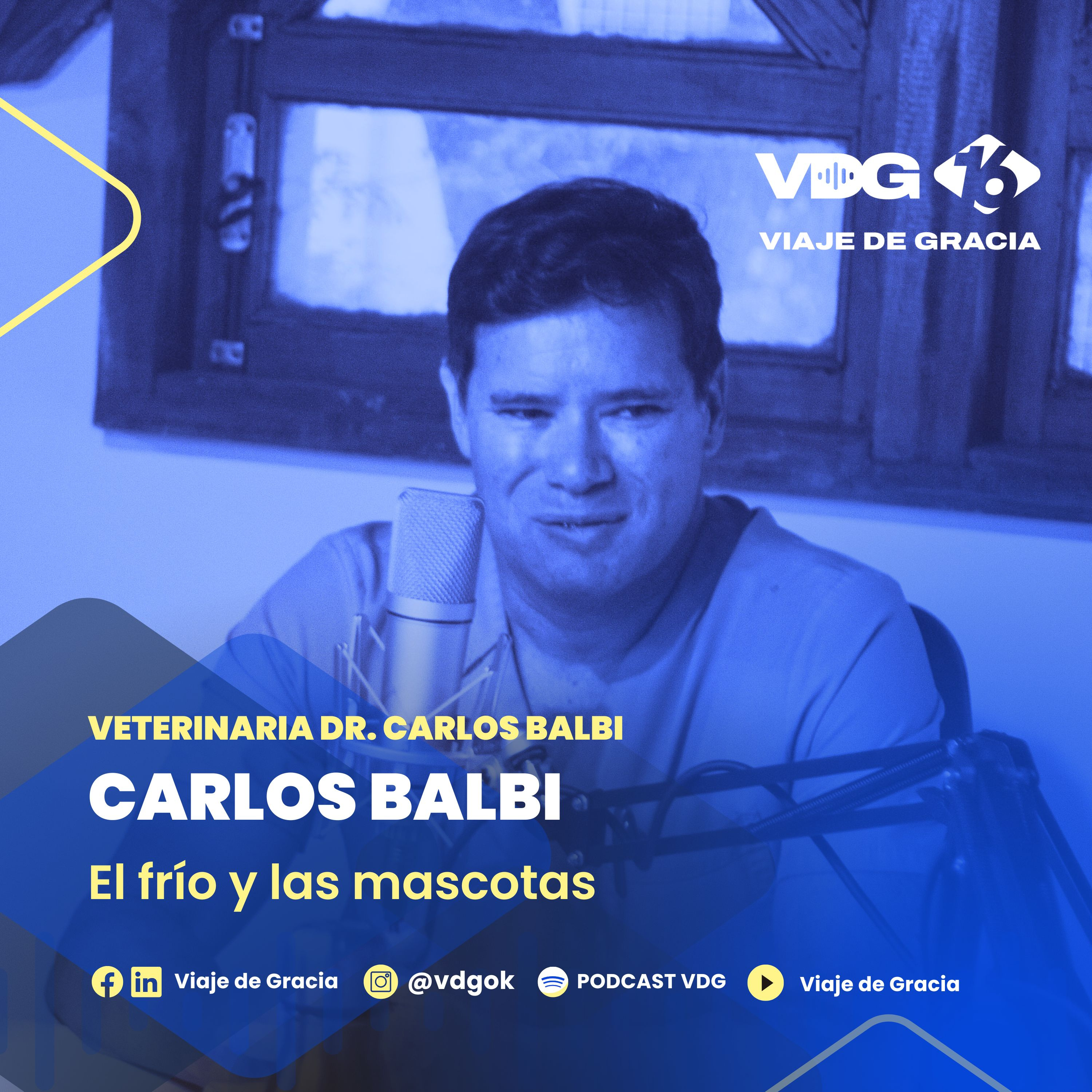 #664🎙️ CARLOS BALBI El frío y las mascotas episode artwork