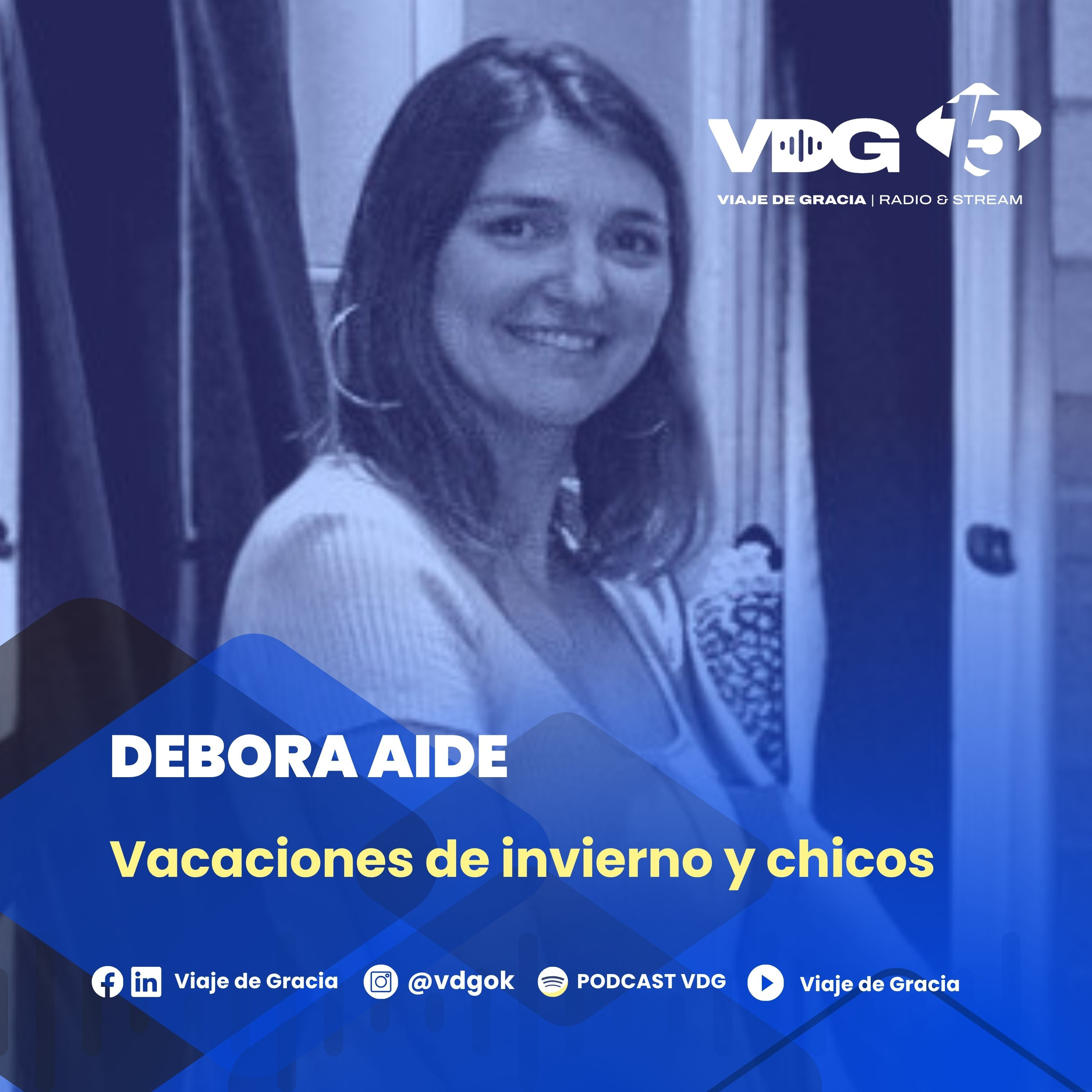 #480 🎙️ DÉBORA AIDE ❄️ Vacaciones de invierno y chicos episode artwork