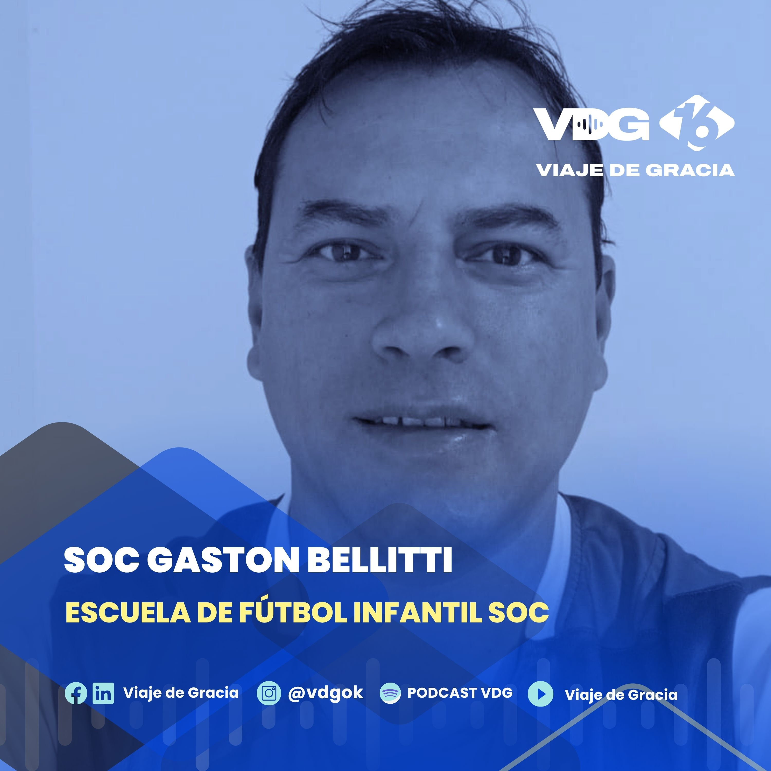 #487 🎙️ GASTÓN BELLITTI ⚽ Escuela de Fútbol Infantil SOC episode artwork