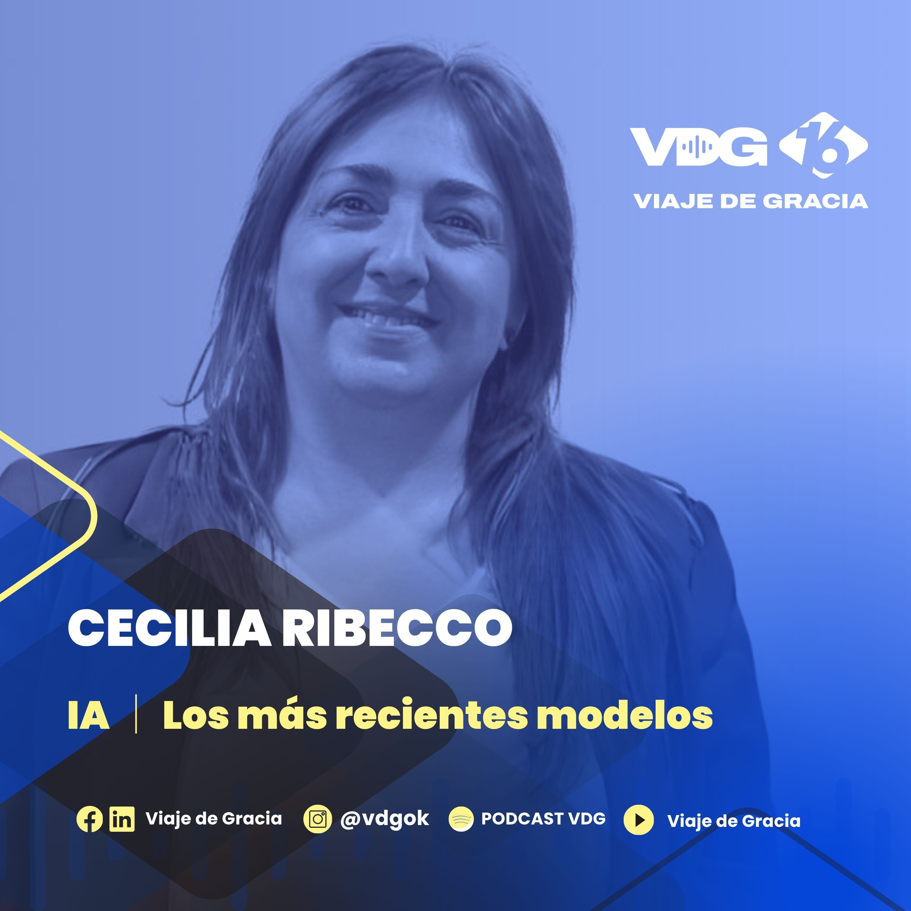#489🎙️ CECILIA RIBECCO │ IA │ Los más recientes modelos episode artwork