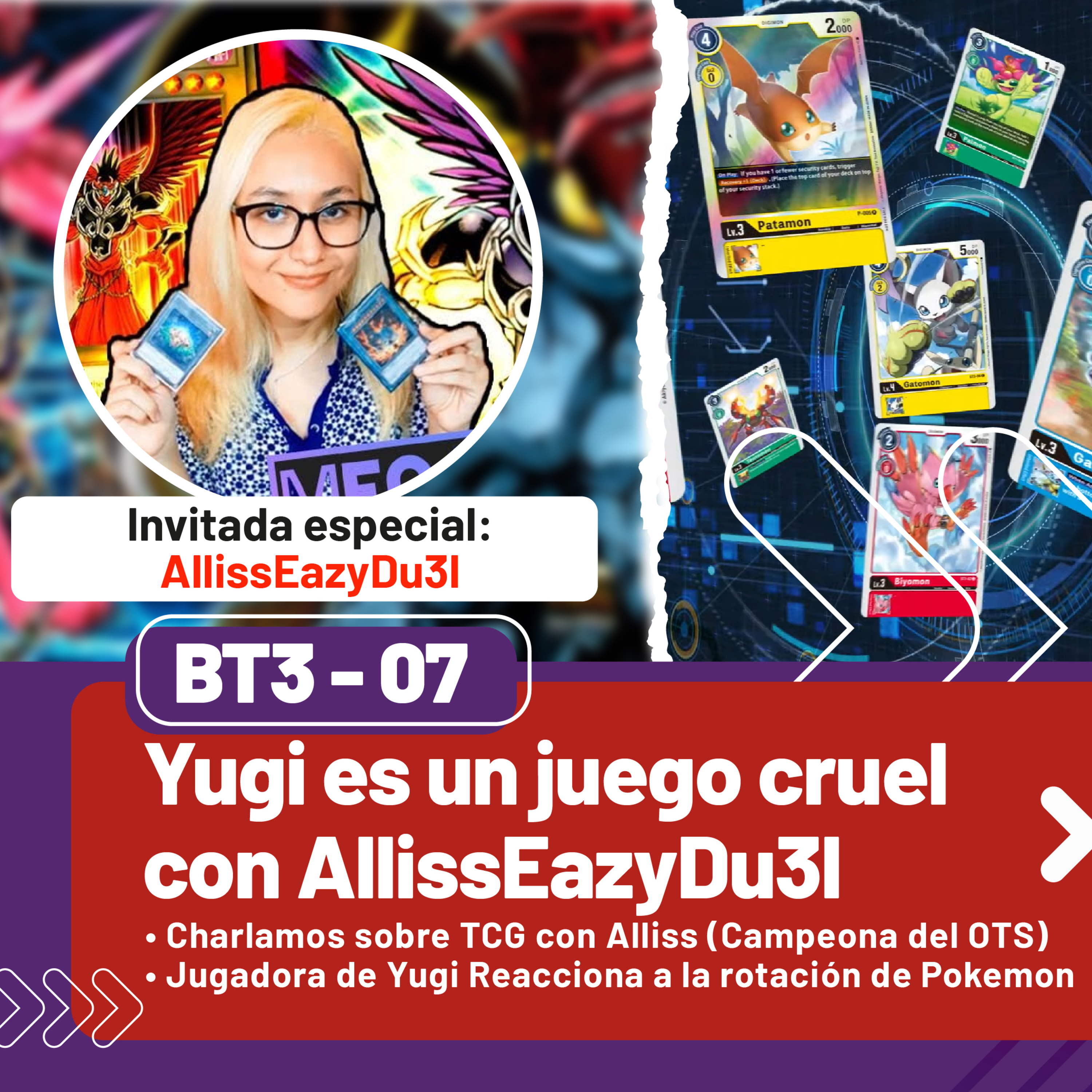 Pokevice Podcast BT3_07 - Yugi es un juego cruel con AllissEaziDu3l episode artwork