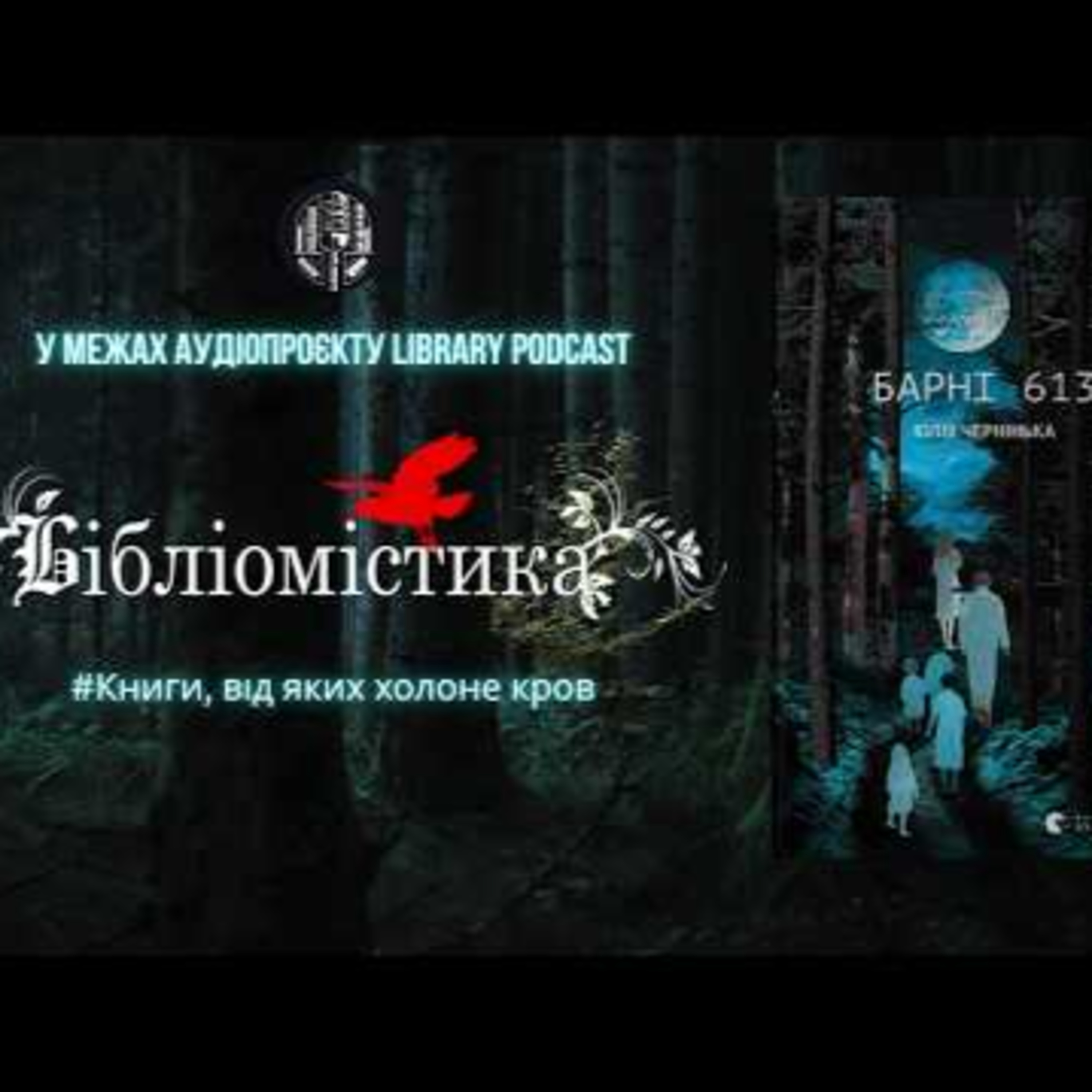  "Барні 613" Юлія Чернінька | #Бібліомістика episode artwork