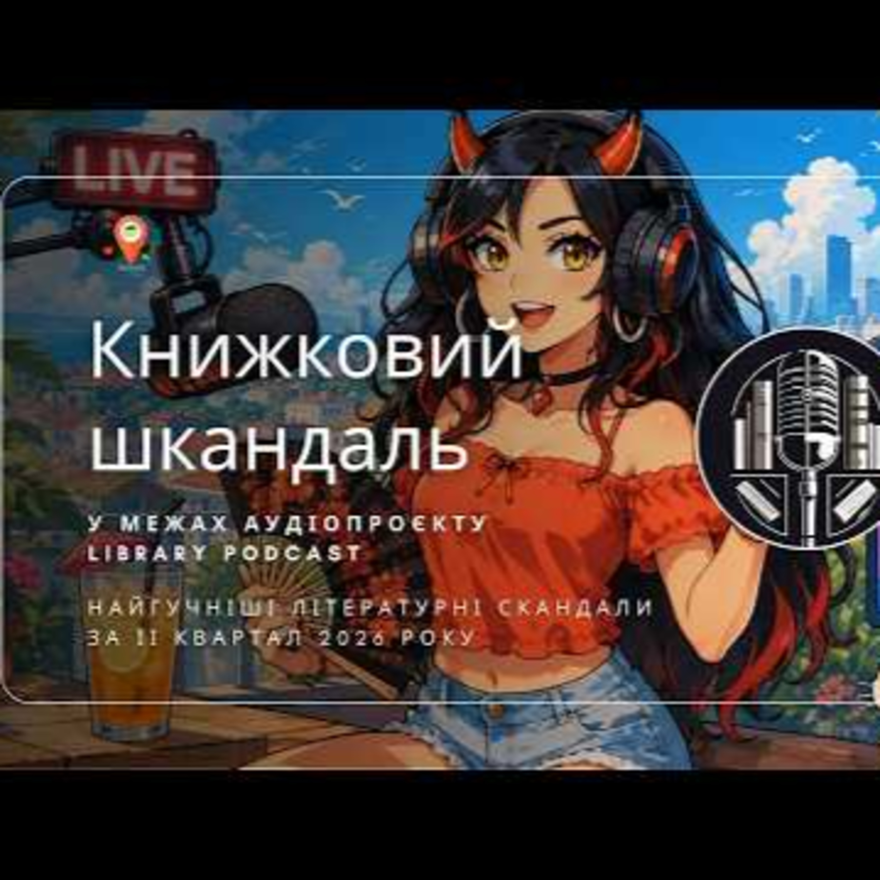 Книжковий шкандаль. Літературні новини за ІІ квартал 20206 року #Library_podcast episode artwork