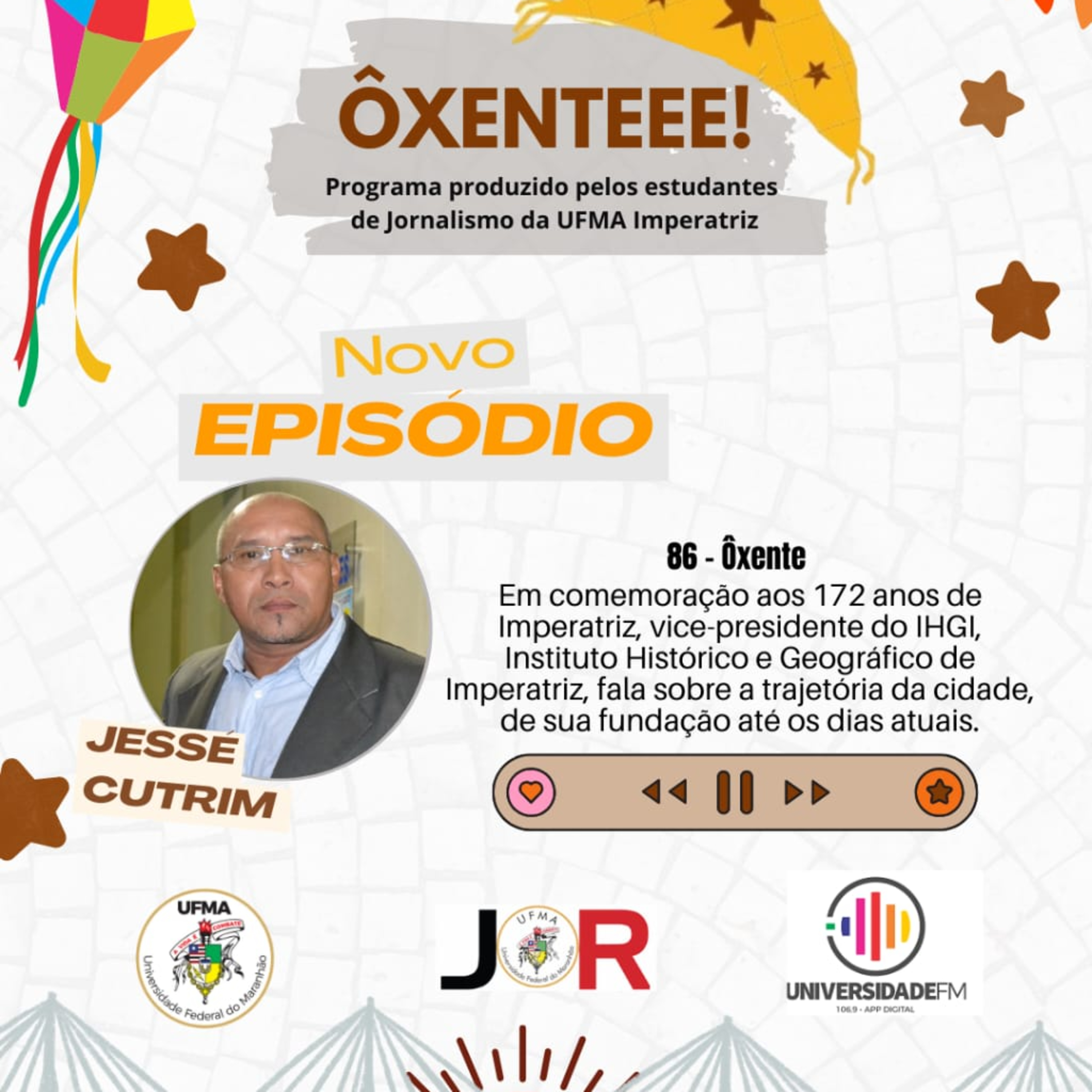 Ôxenteee (Episódio 86) – Imperatriz completa 172 anos de existência e carece de políticas públicas para reduzir a desigualdade social episode artwork