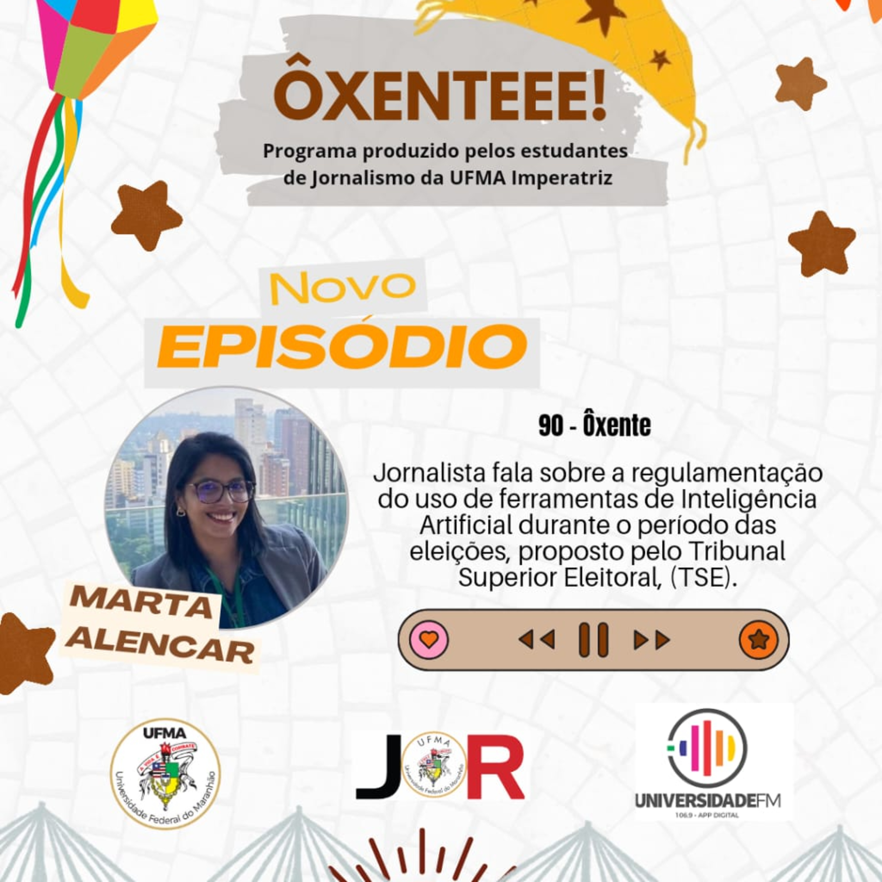 Ôxenteee (Episódio 90) – Eleições municipais 2024: TSE restringe o uso dos IAs para que as informações não sejam manipuladas episode artwork