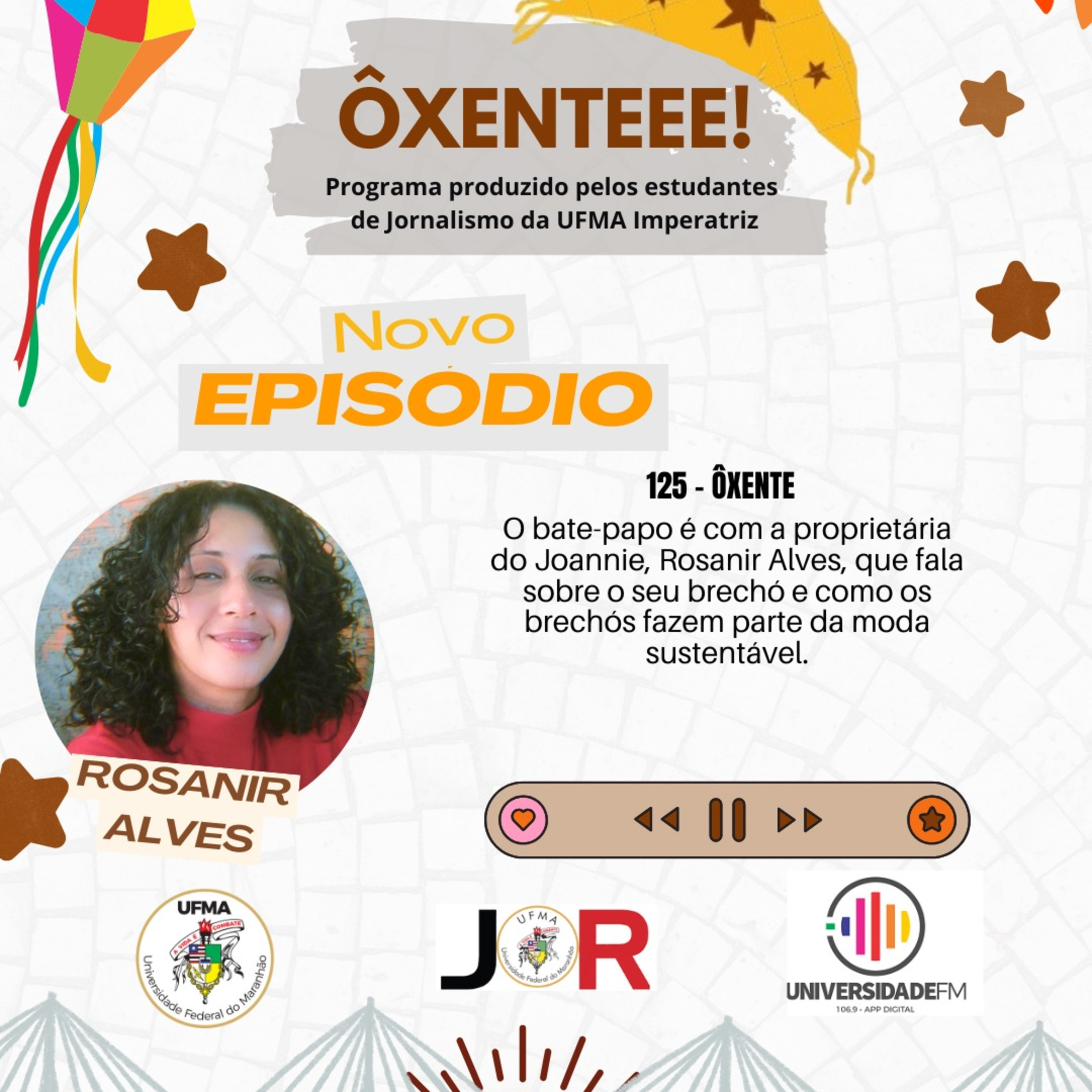 Ôxenteee (Episódio 125) – Brechó Joannie preza pela moda sustentável  episode artwork