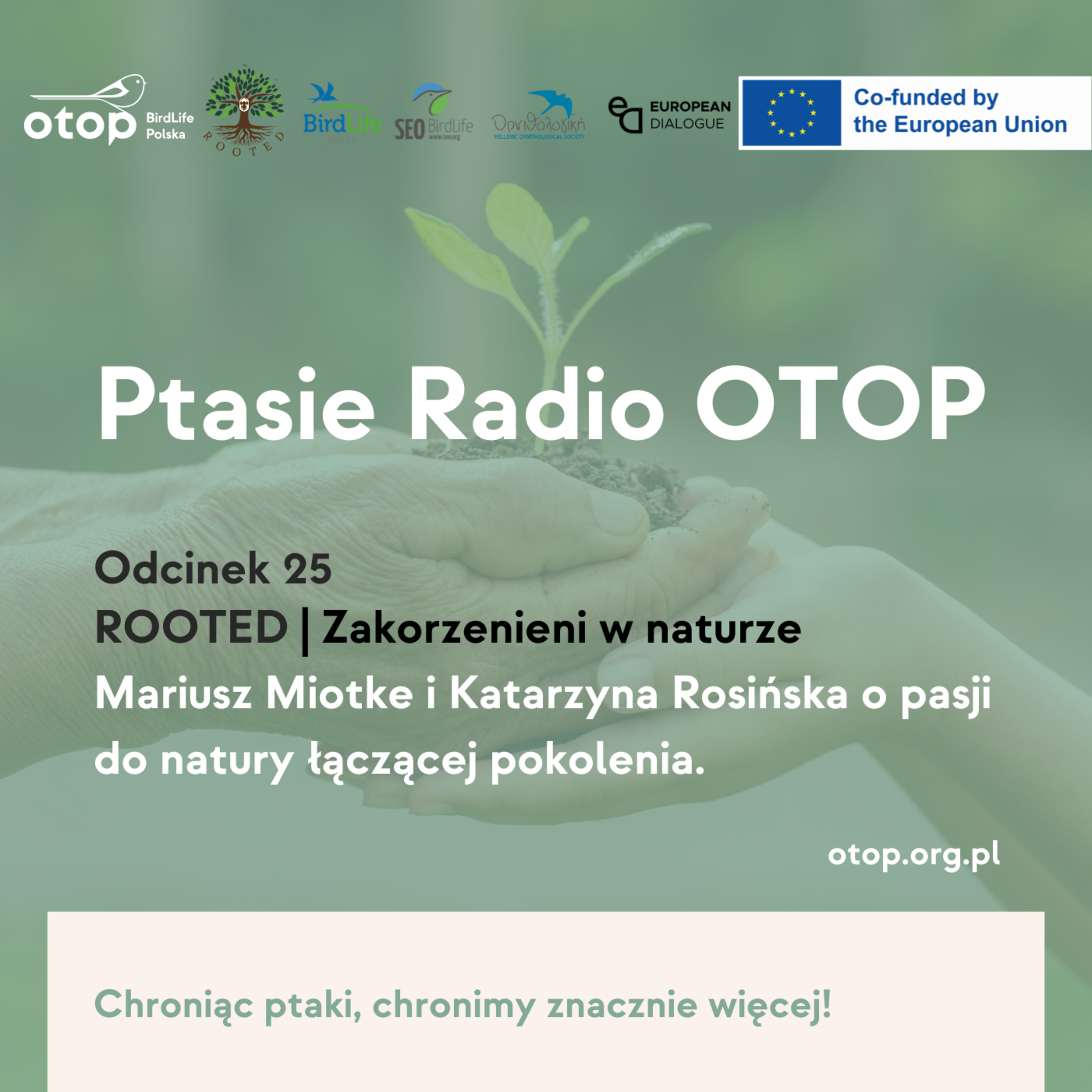 Odc. 25 | Mariusz Miotke i Katarzyna Rosińska o pasji do natury łączącej pokolenia episode artwork