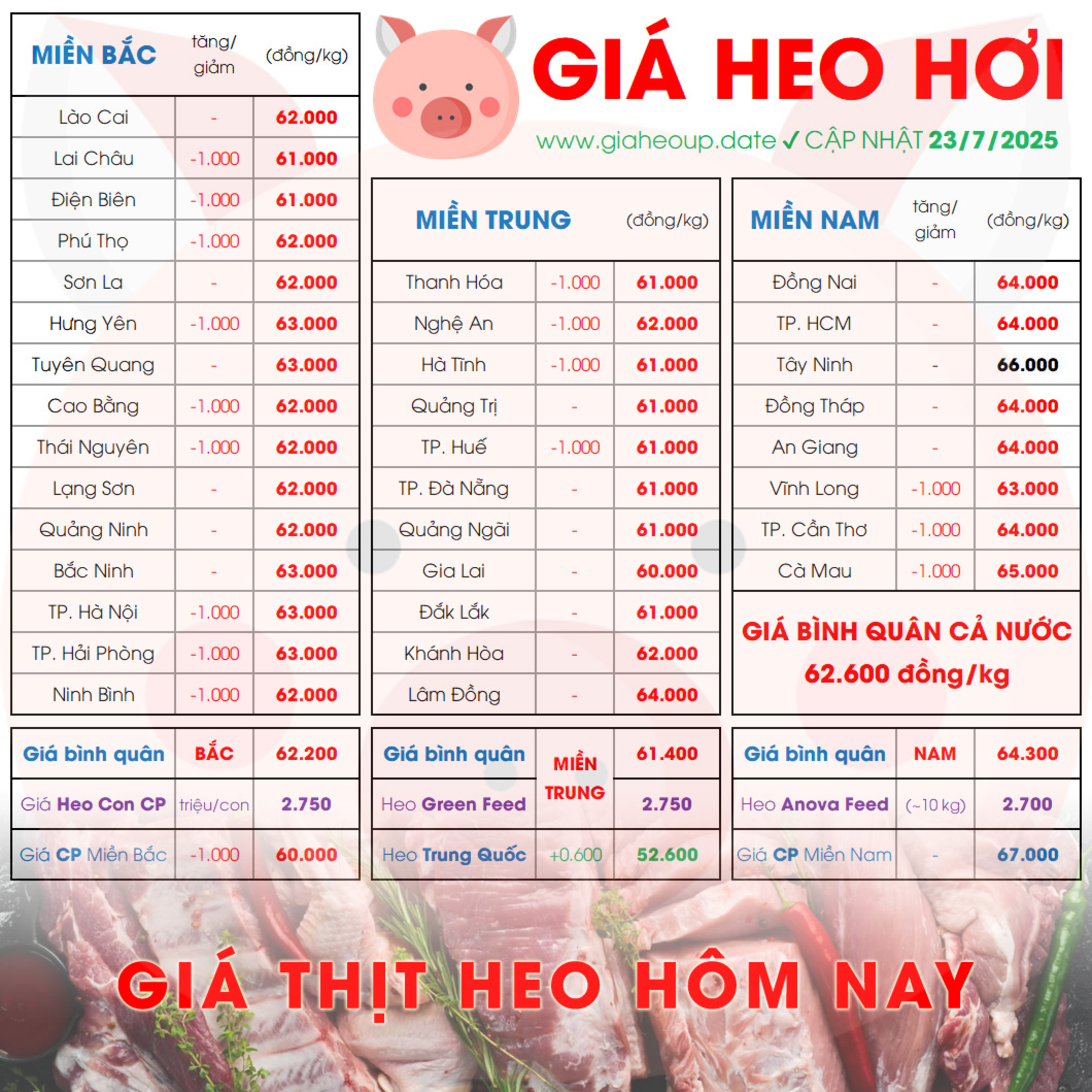 GIÁ HEO HƠI 23/7/2025 ✅ GIÁ THỊT LỢN HÔM NAY & TIN TỨC CHĂN NUÔI #GIAHEOHOI #ASF #DICHTAHEOCHAUPHI episode artwork