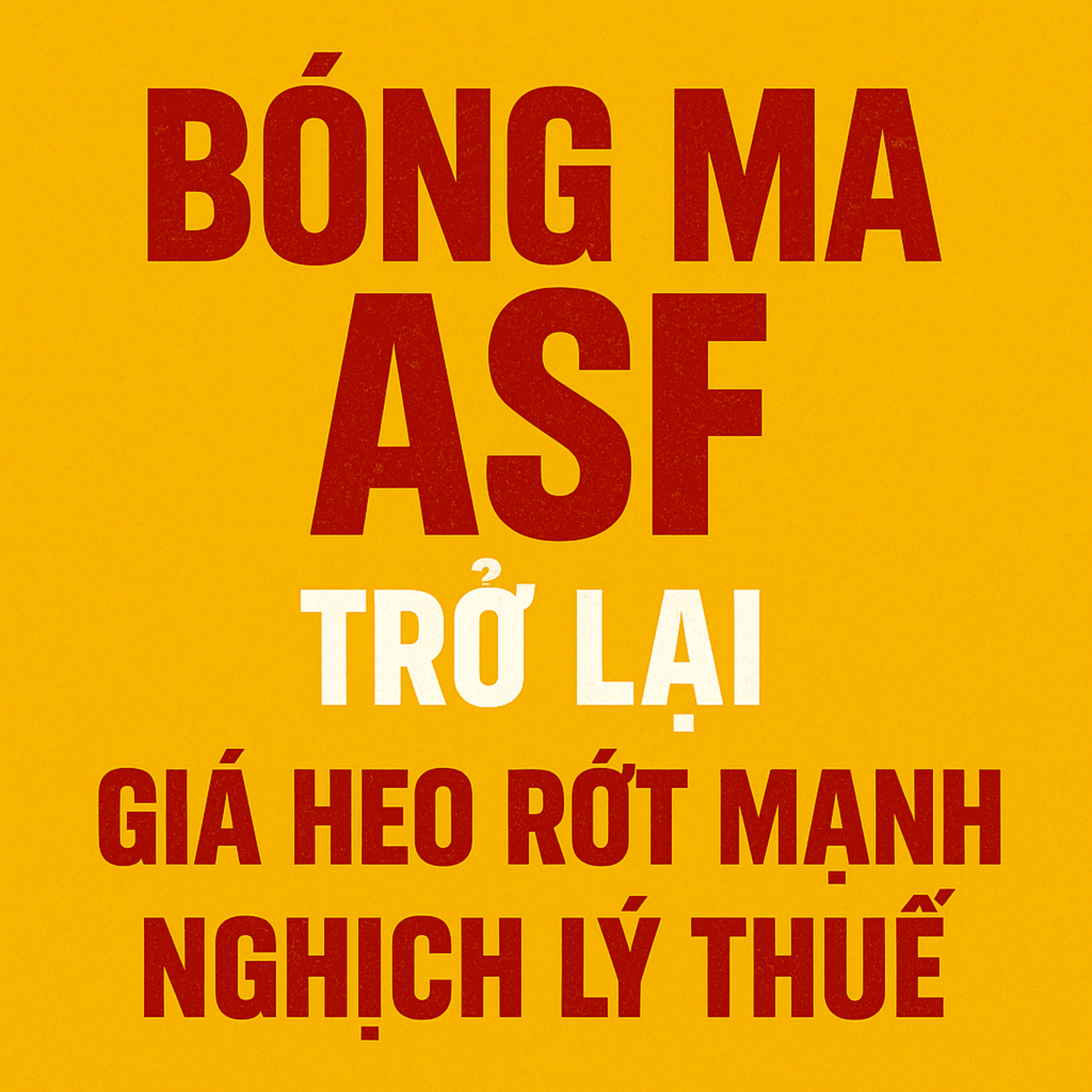 ▶ NGÀNH HEO VIỆT TRƯỚC KHỦNG HOẢNG KÉP: DỊCH BỆNH & GIÁ XUỐNG DỐC #PODCAST #GIAHEOHOI #CHANNUOIHEO episode artwork