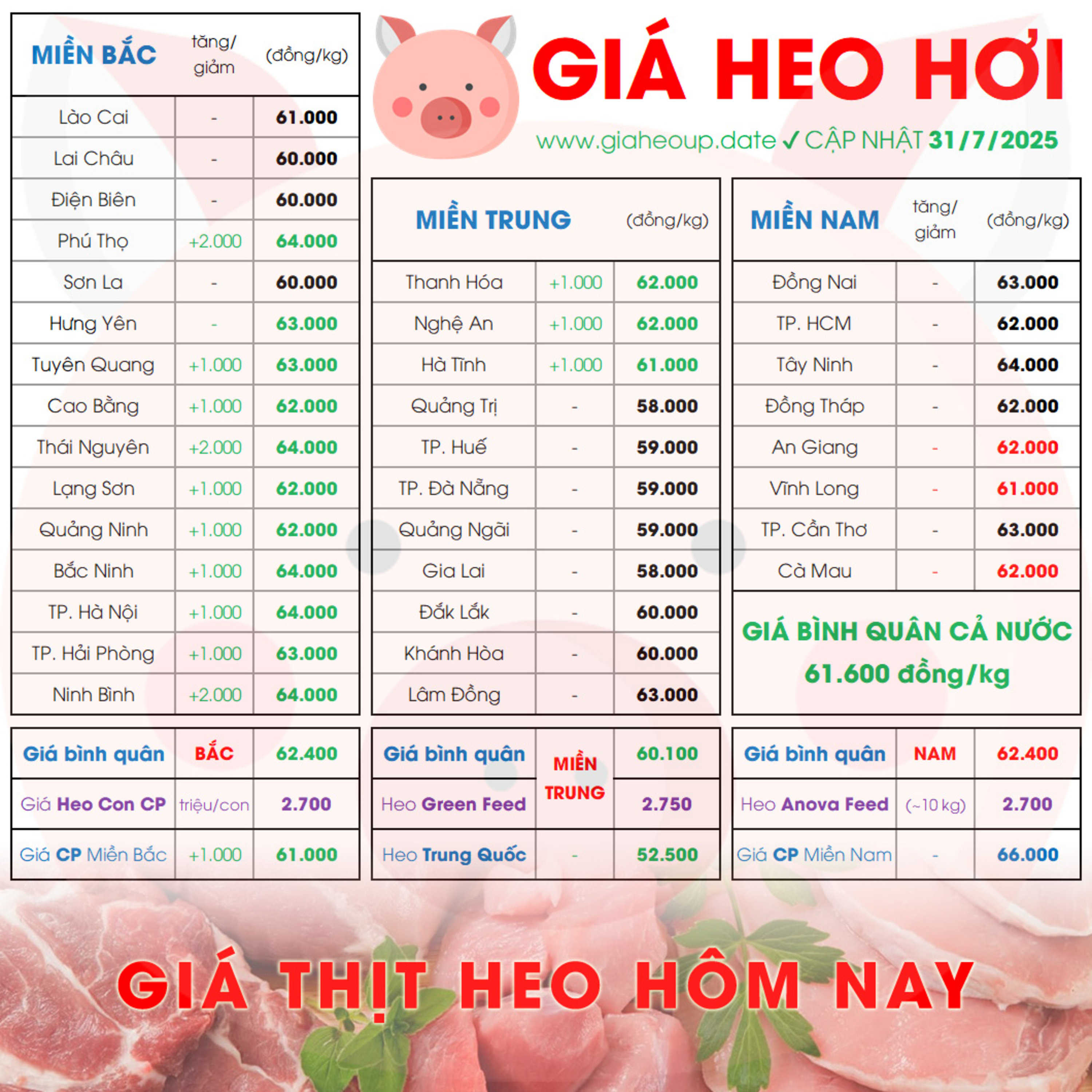 GIÁ LỢN HƠI 31/7/2025 ✅ GIÁ THỊT HEO HÔM NAY & TIN TỨC CHĂN NUÔI #GIAHEOHOI #ASF #DICHTAHEOCHAUPHI episode artwork