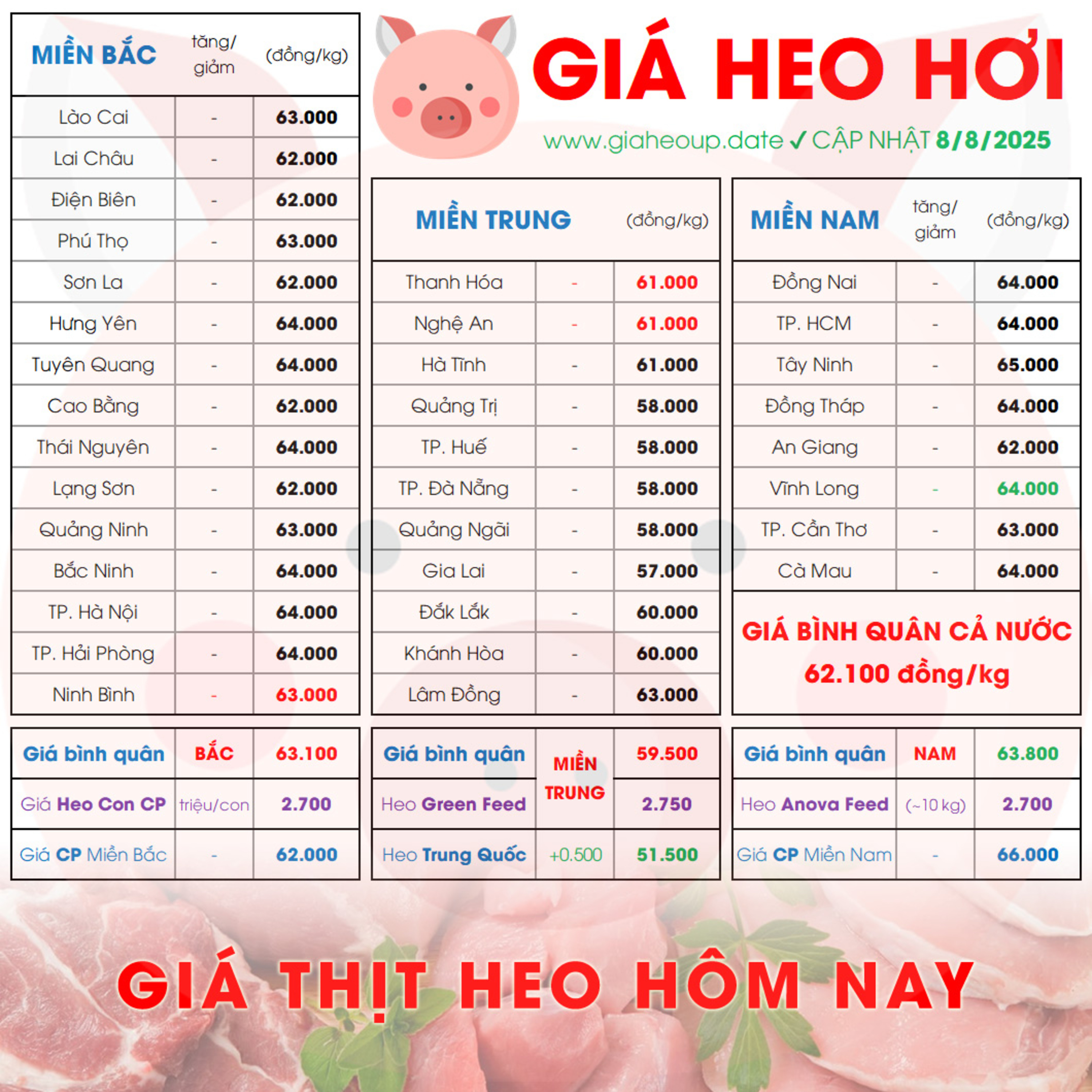 GIÁ LỢN HƠI 8/8/2025 ✅ GIÁ THỊT HEO HÔM NAY & TIN TỨC CHĂN NUÔI #GIAHEOHOI #ASF #DICHTAHEOCHAUPHI episode artwork