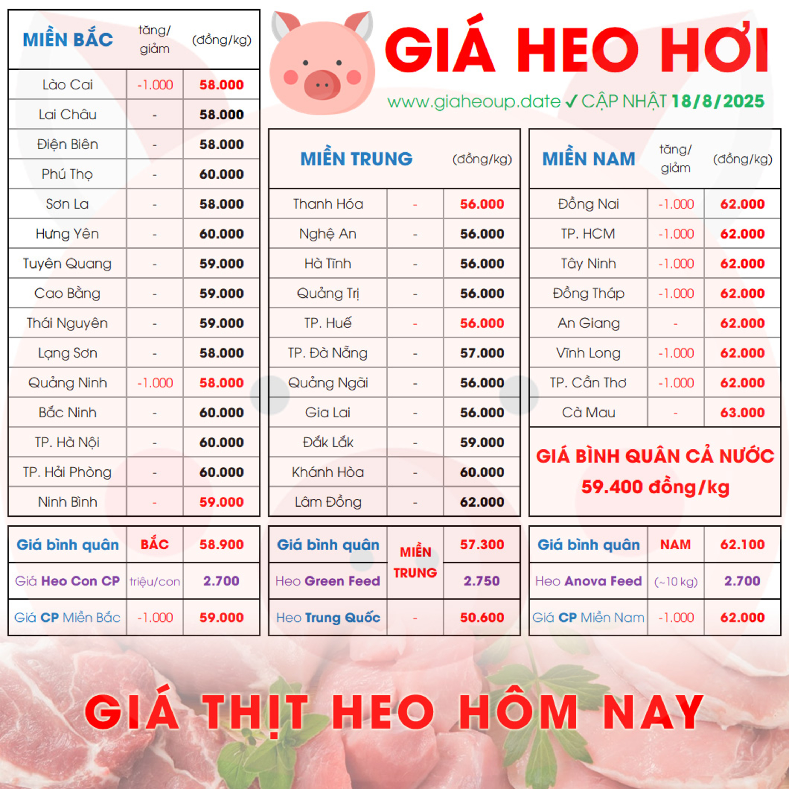 GIÁ HEO HƠI 18/8/2025 ✅ GIÁ THỊT LỢN HÔM NAY & TIN TỨC CHĂN NUÔI #GIAHEOHOI #ASF #DICHTAHEOCHAUPHI episode artwork