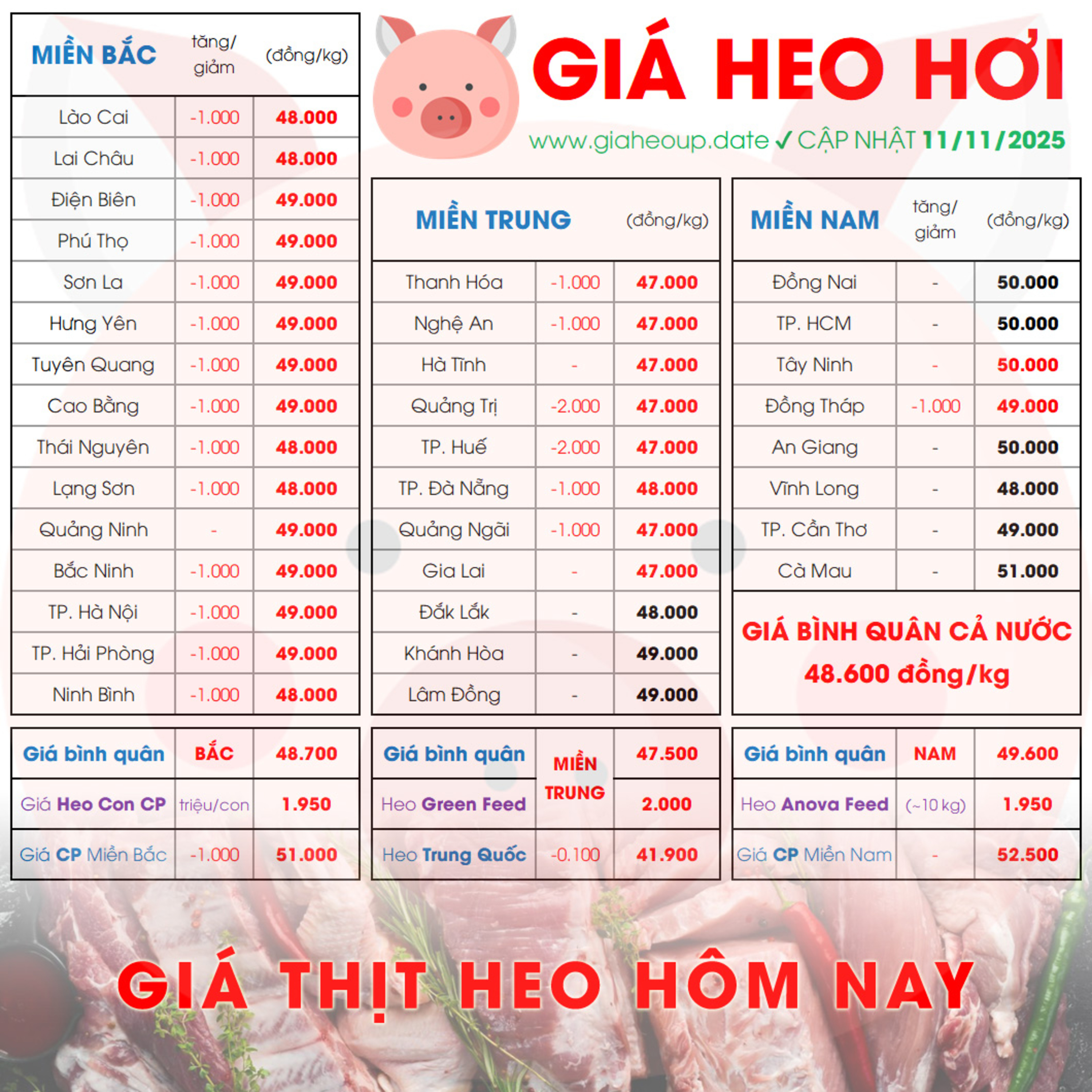 GIÁ HEO HƠI 11/11/2025 ✅ GIÁ THỊT LỢN HÔM NAY & TIN TỨC CHĂN NUÔI #GIAHEOHOI #ASF #DICHTAHEOCHAUPHI episode artwork