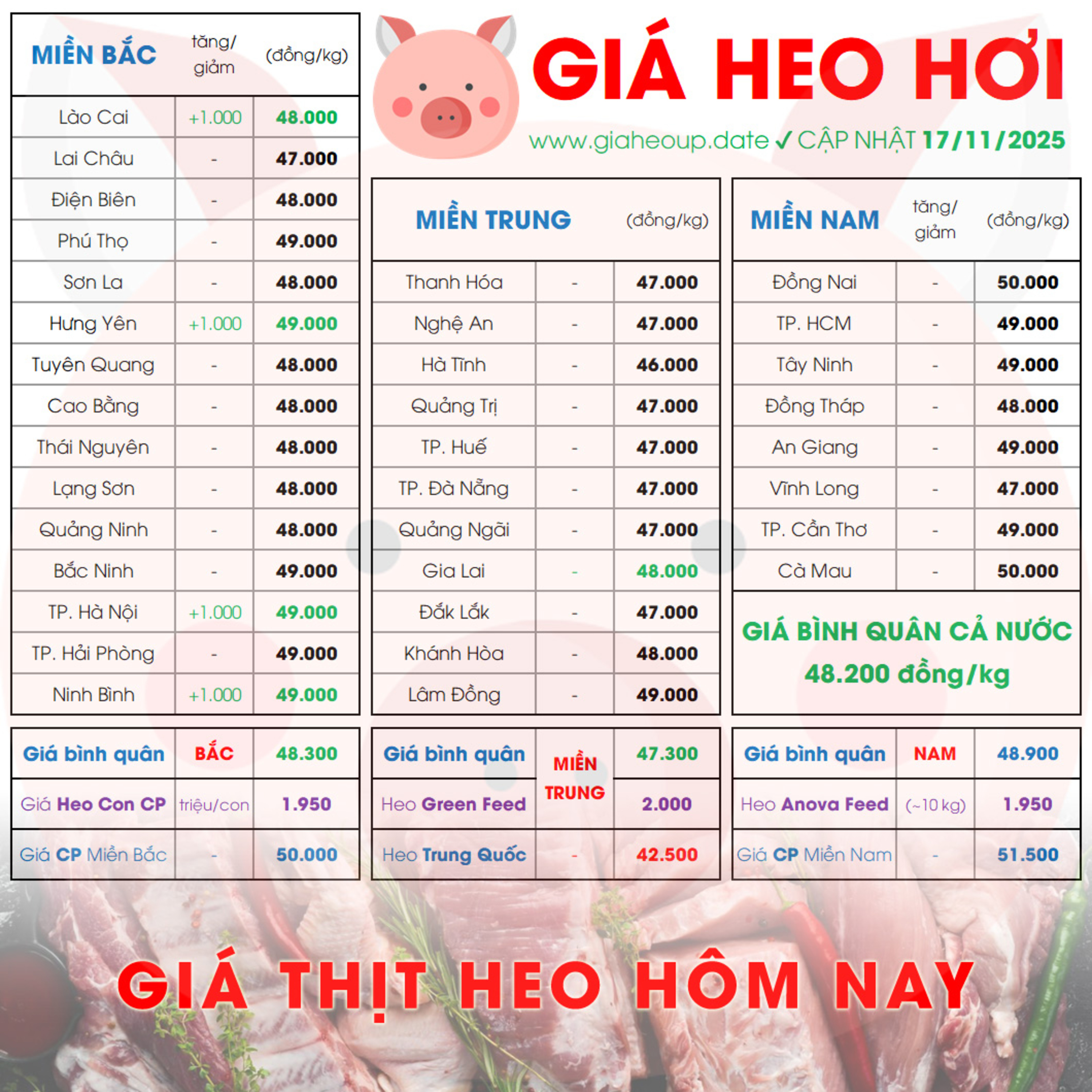 GIÁ HEO HƠI 17/11/2025 ✅ GIÁ THỊT LỢN HÔM NAY & TIN TỨC CHĂN NUÔI #GIAHEOHOI #ASF #DICHTAHEOCHAUPHI episode artwork