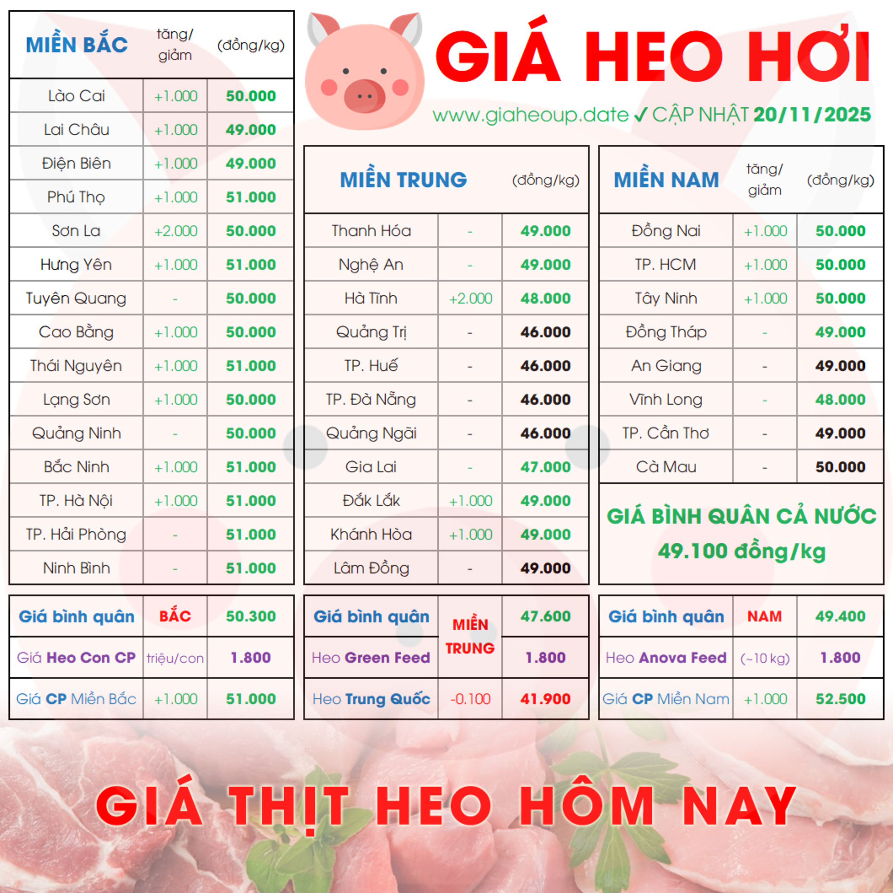GIÁ LỢN HƠI 20/11/2025 ✅ GIÁ THỊT HEO HÔM NAY & TIN TỨC CHĂN NUÔI #GIAHEOHOI #ASF #DICHTAHEOCHAUPHI episode artwork
