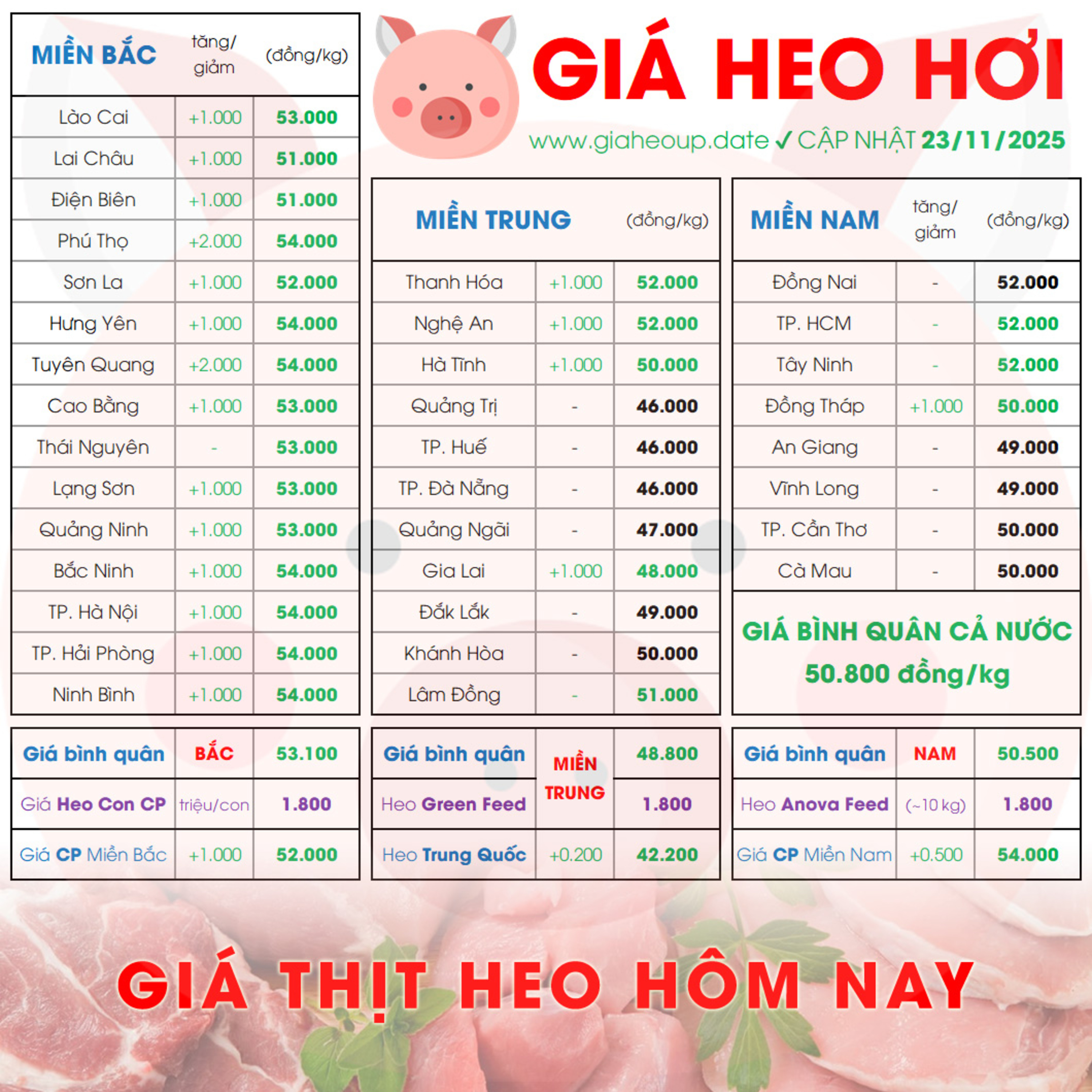 GIÁ HEO HƠI 23/11/2025 ✅ GIÁ THỊT LỢN HÔM NAY & TIN TỨC CHĂN NUÔI #GIAHEOHOI #ASF #DICHTAHEOCHAUPHI episode artwork