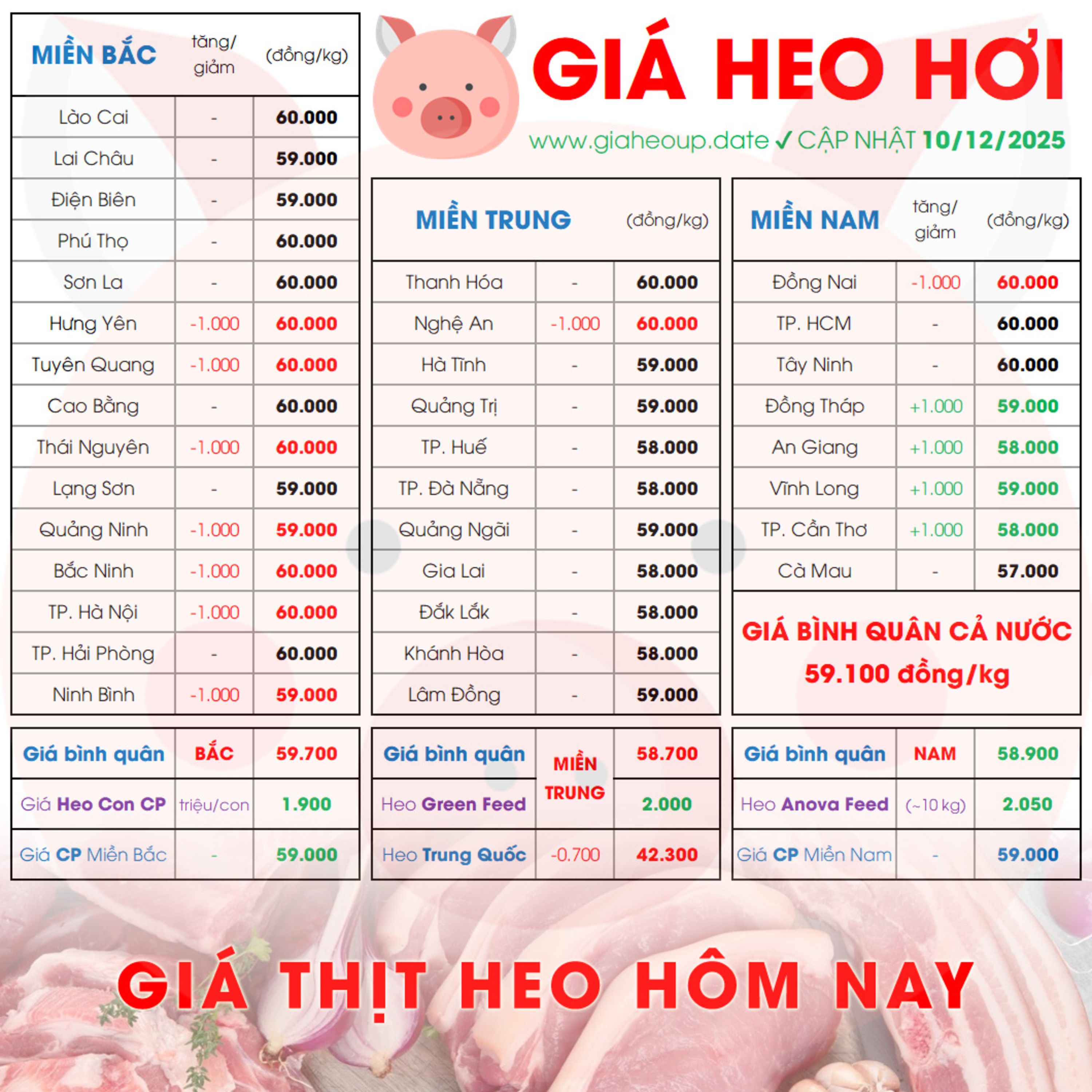 GIÁ LỢN HƠI 10/12/2025 ✅ GIÁ THỊT HEO HÔM NAY & TIN TỨC CHĂN NUÔI #GIAHEOHOI #ASF #DICHTAHEOCHAUPHI episode artwork
