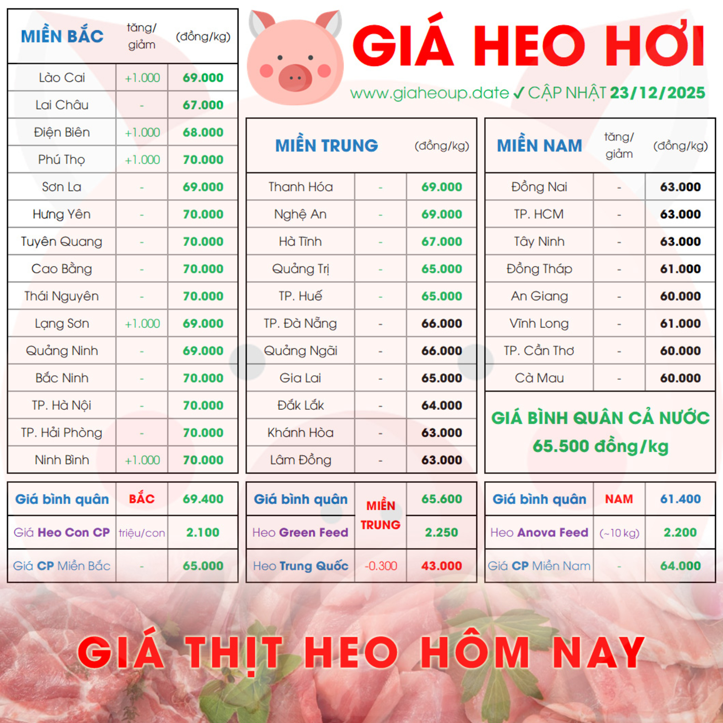GIÁ HEO HƠI 23/12/2025 ✅ GIÁ THỊT LỢN & TIN TỨC CHĂN NUÔI #GIAHEOHOI #GIATHITHEO #GIAHEOUPDATE episode artwork