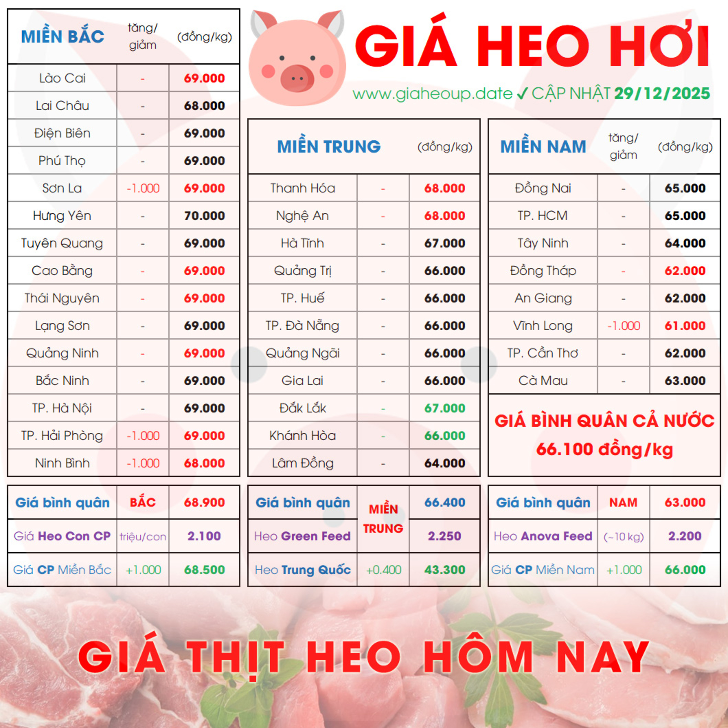 GIÁ LỢN HƠI 29/12/2025 ✅ GIÁ THỊT HEO HÔM NAY & TIN TỨC CHĂN NUÔI #GIAHEOHOI #GIATHITHEO #TET2026 episode artwork