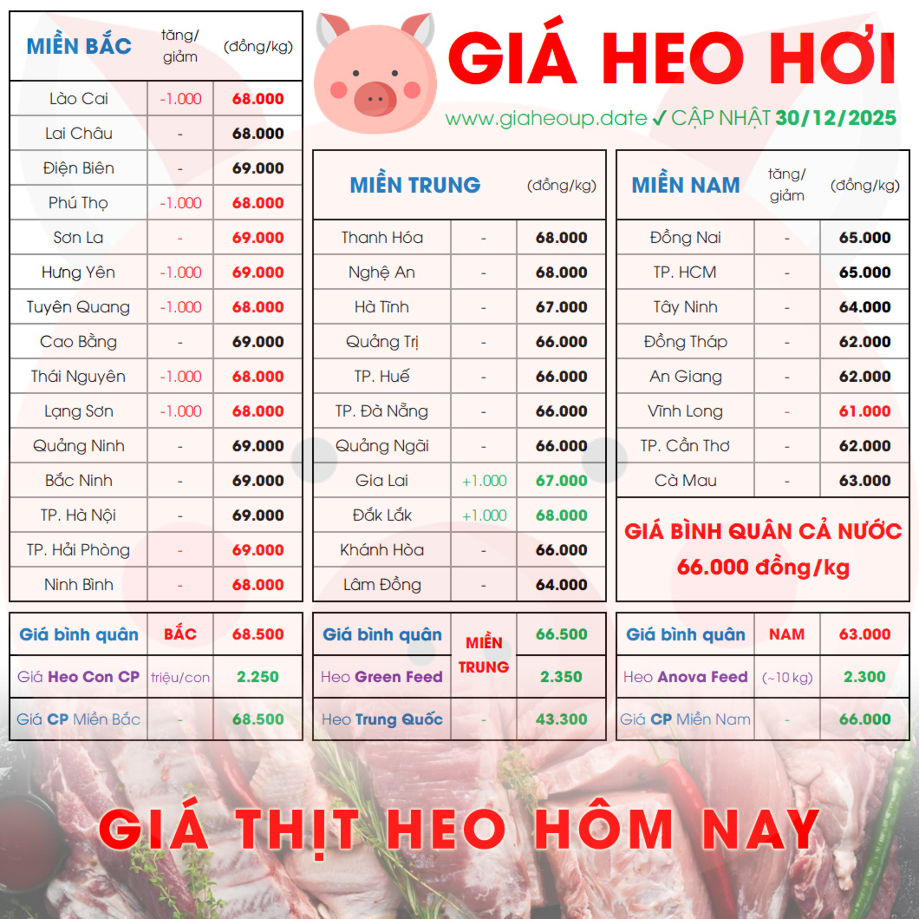 GIÁ HEO HƠI 30/12/2025 ✅ GIÁ THỊT LỢN & TIN TỨC CHĂN NUÔI #GIAHEOHOI #GIATHITHEO #GIAHEOUPDATE episode artwork