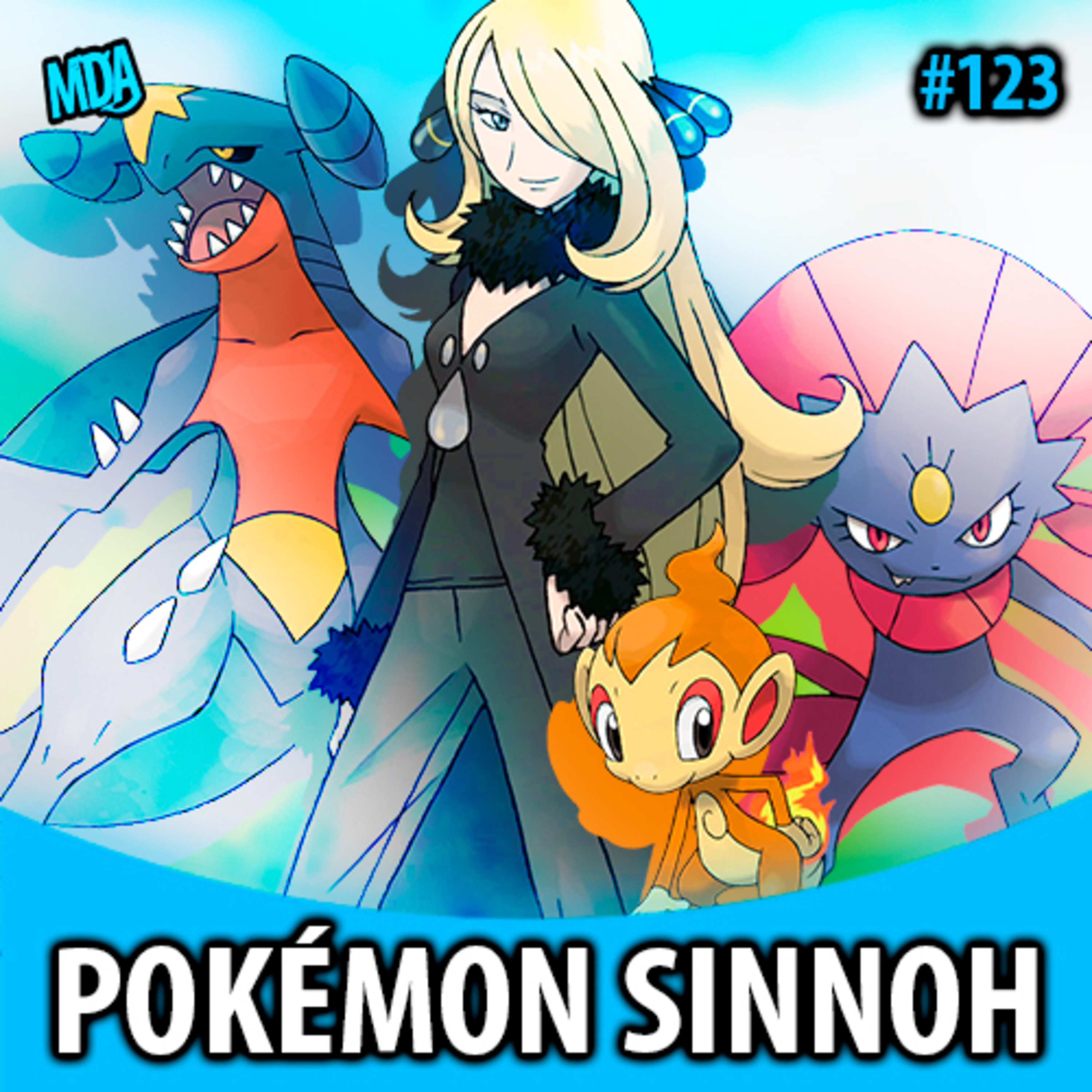 MDA #123 - POKÉMON SINNOH episode artwork