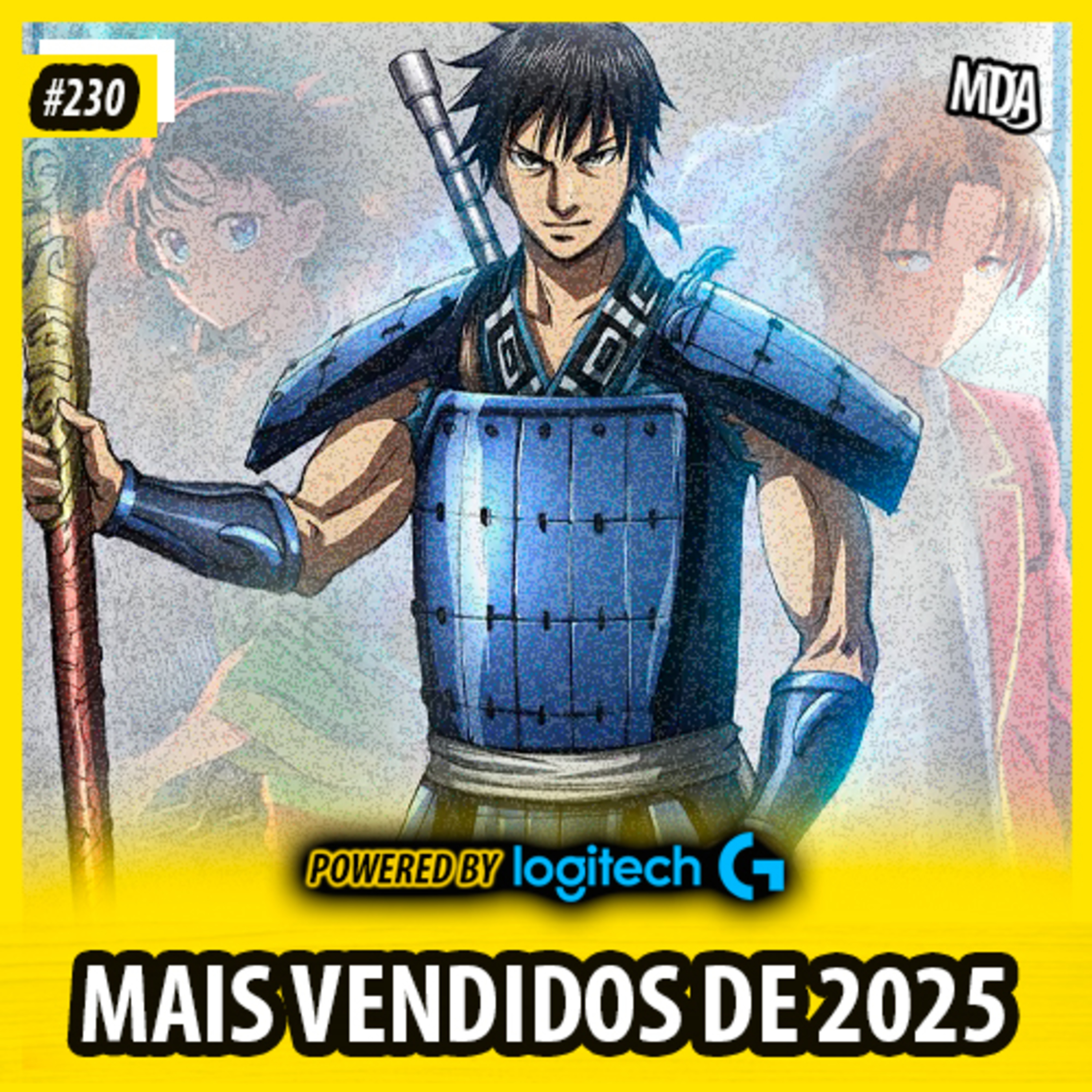 MDA #230 - MANGÁS E NOVELS MAIS VENDIDOS DE 2025 episode artwork