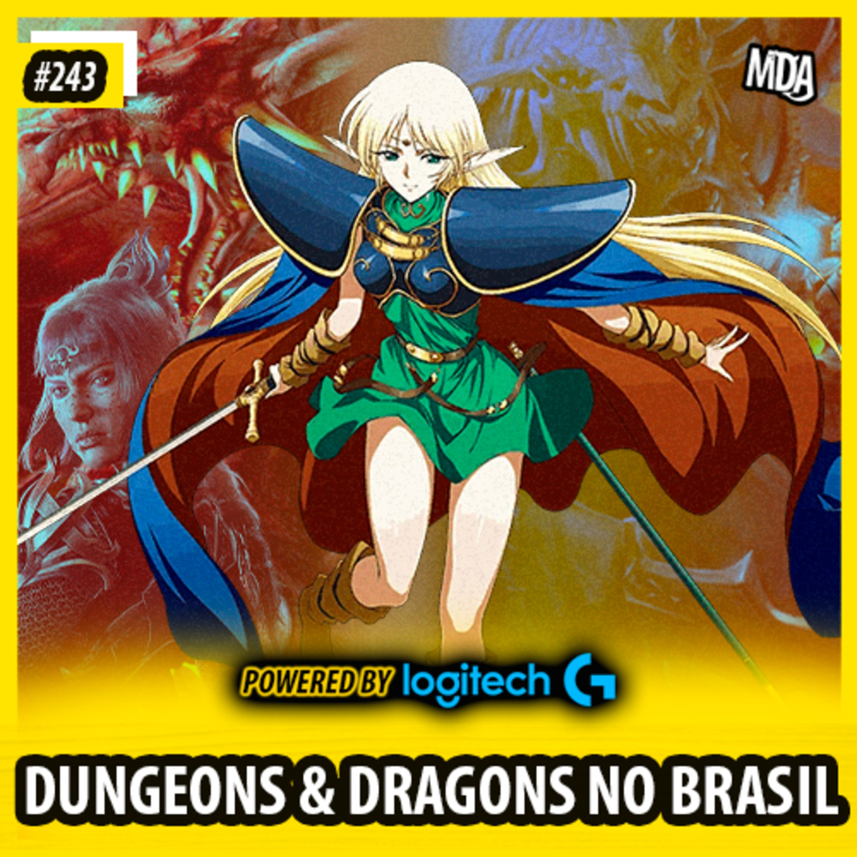 MDA #243 - DUNGEONS & DRAGONS NO BRASIL