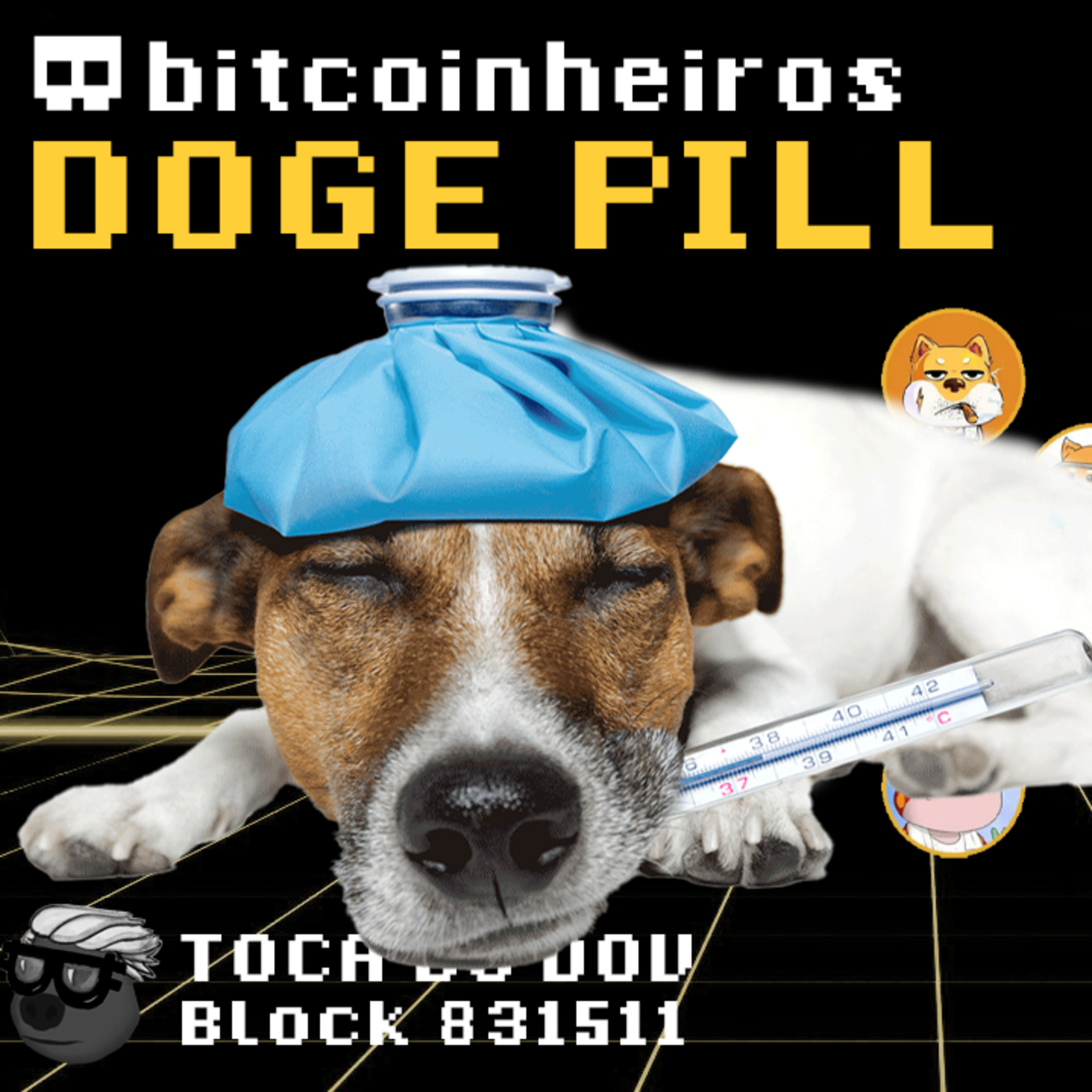 DOGE está doente. E o Bitcoin com isso?