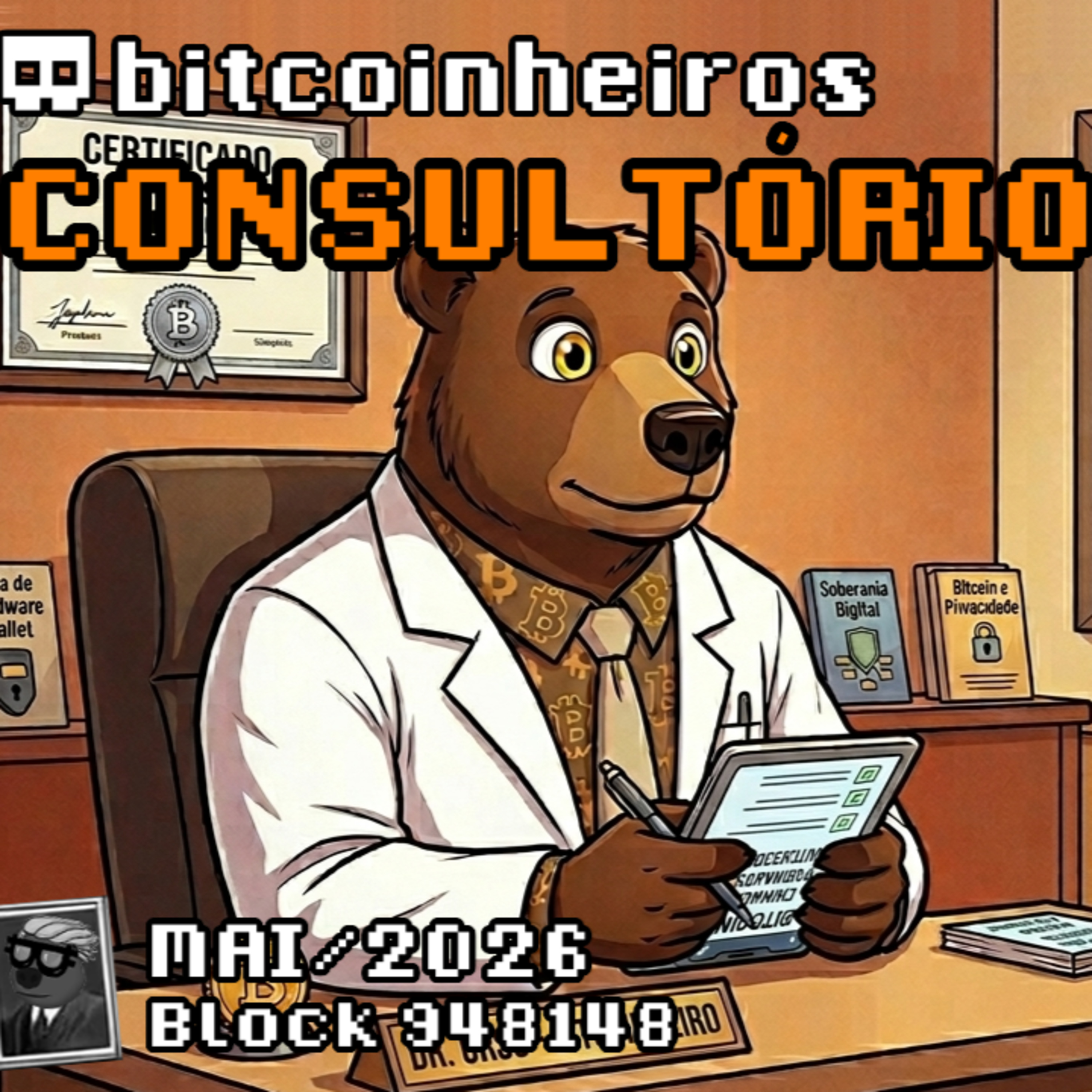Consultório Bitcoin 012 - Maio de 2026