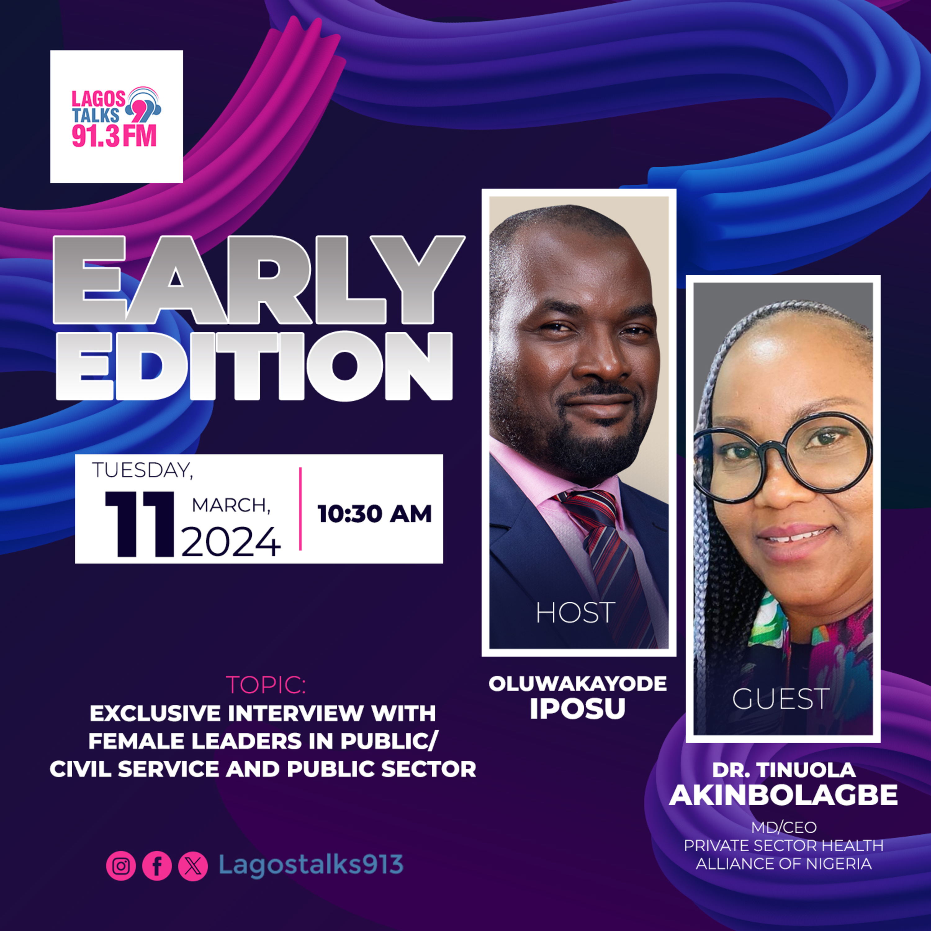 IWD 2025; An Interview with Dr. Tinuola Akinbolagbe, MD/CEO, Private Sector Health Alliance of Nigeria (PSHAN).