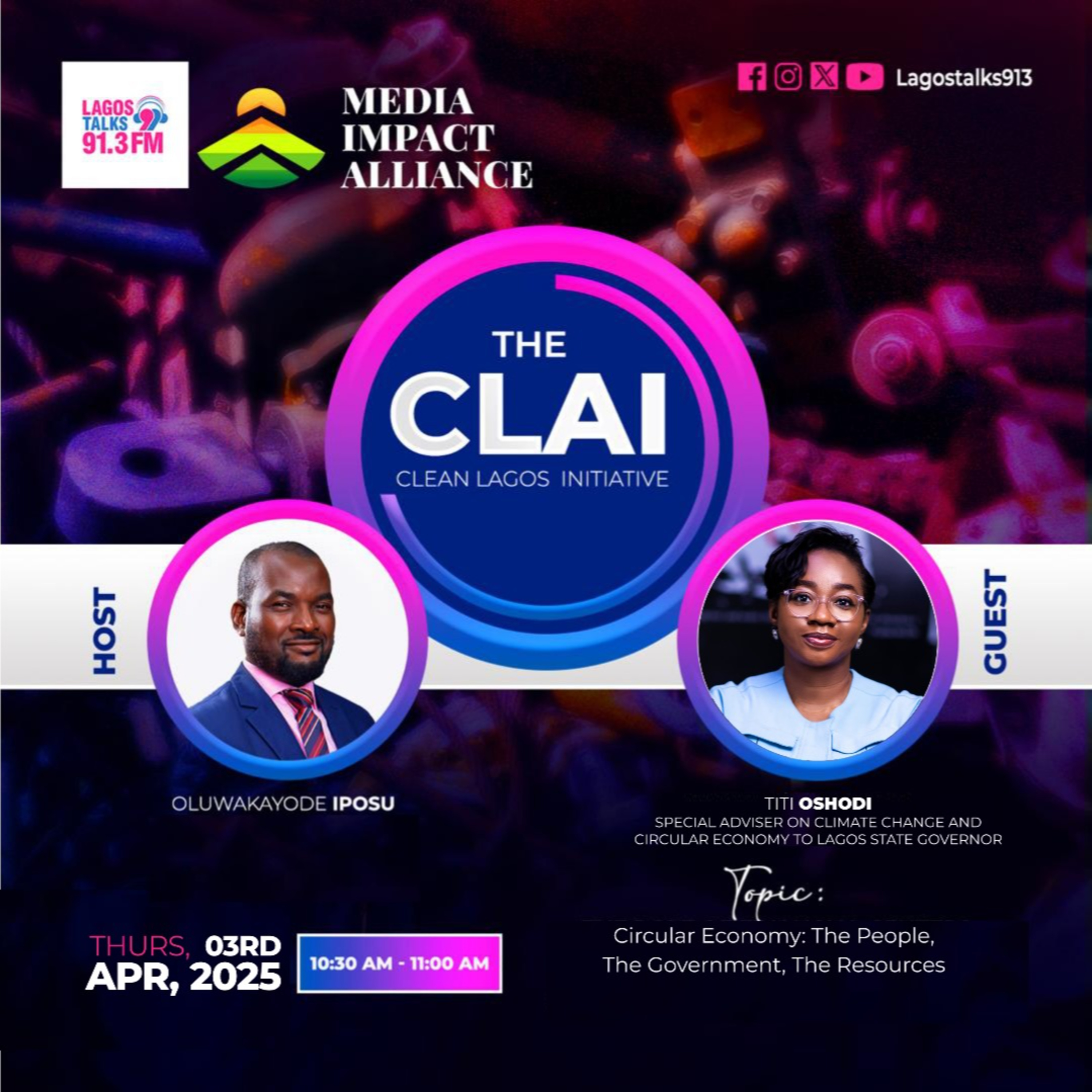 Early Edition; An Interview with Titi Oshodi, Special Adviser On Climate Change and Circular Economy to Lagos State Governor