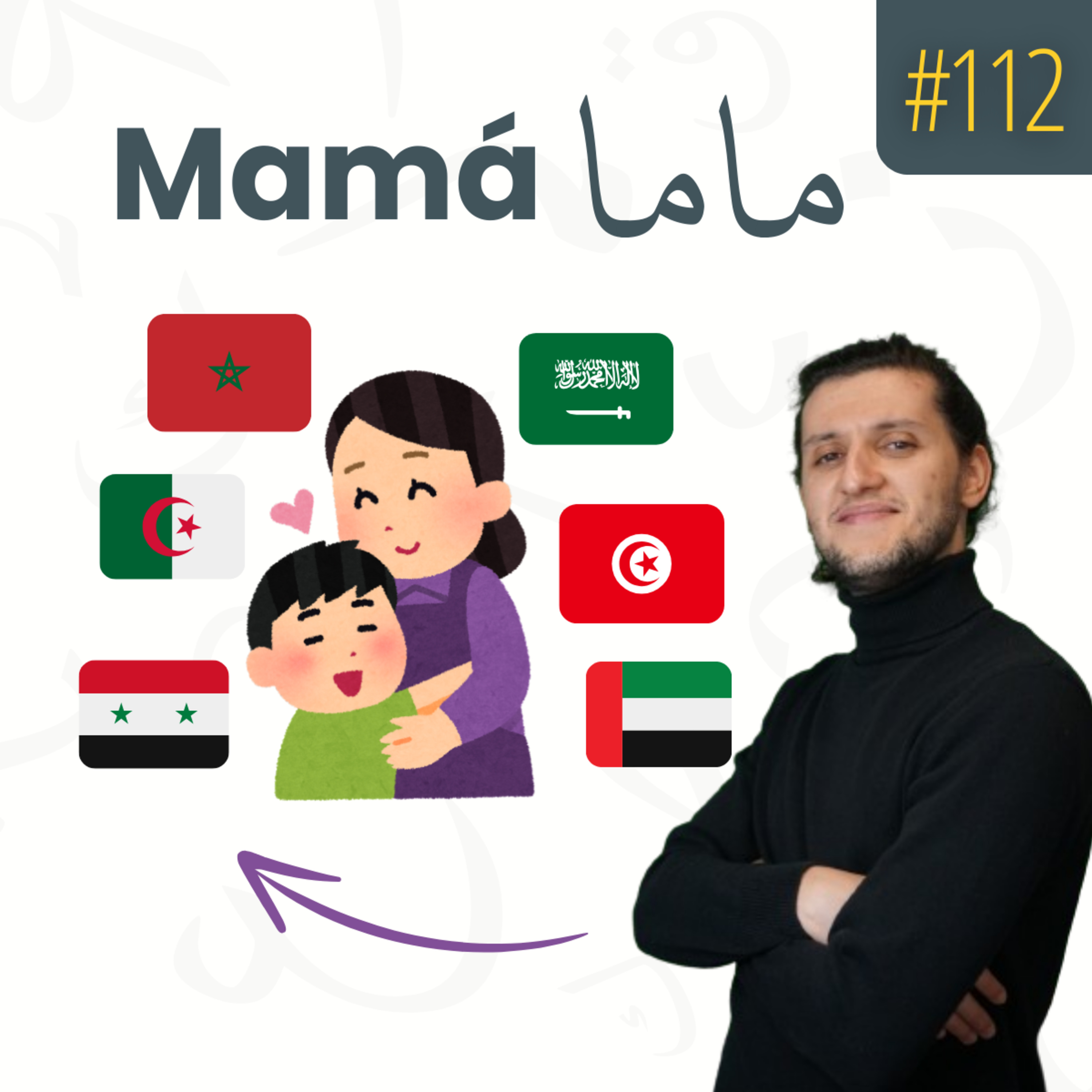 ¿Cómo se dice y se escribe Mamá en diferentes dialectos árabes? #112
