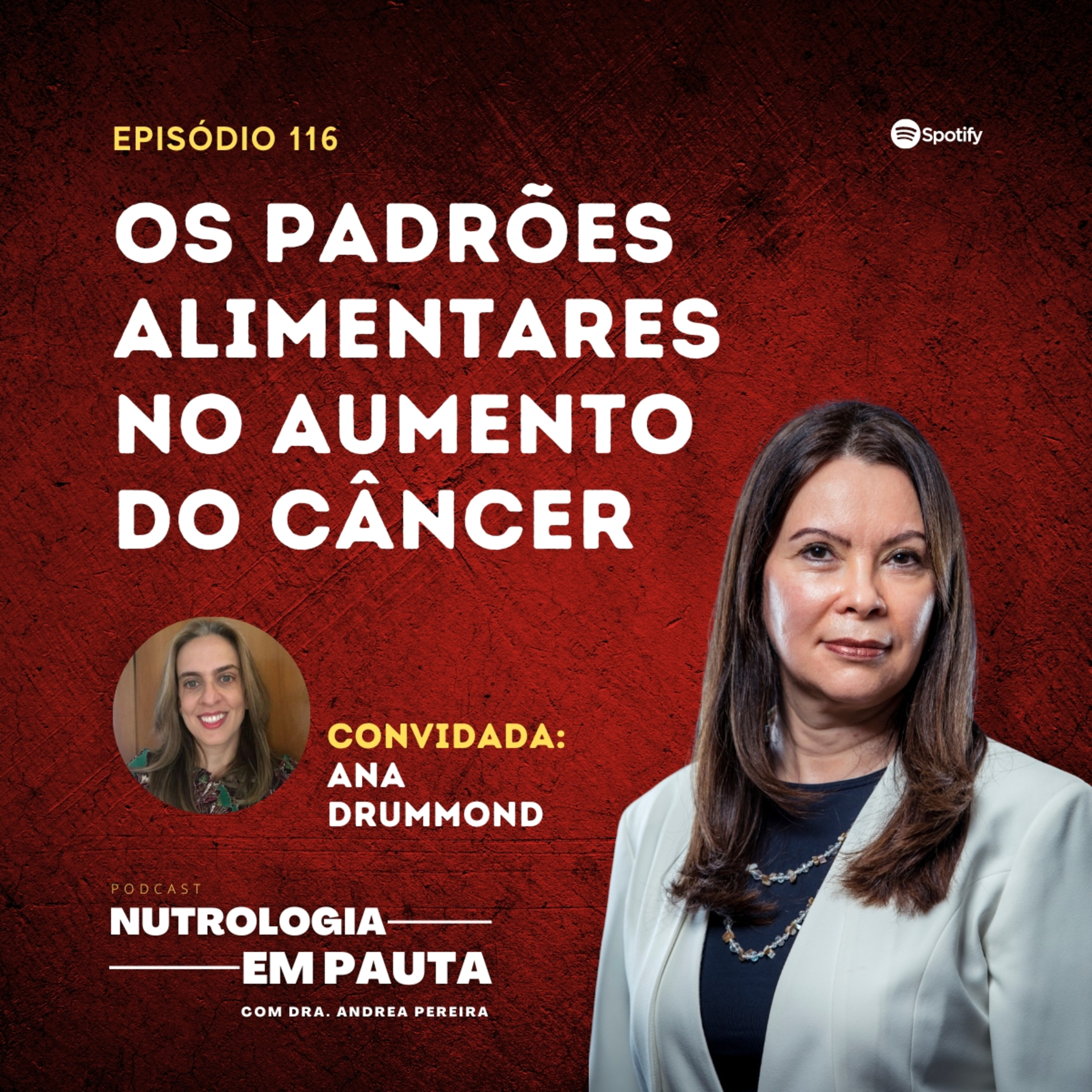 Nutrologia em Pauta #116: Os padrões alimentares no aumento da incidência do câncer episode artwork