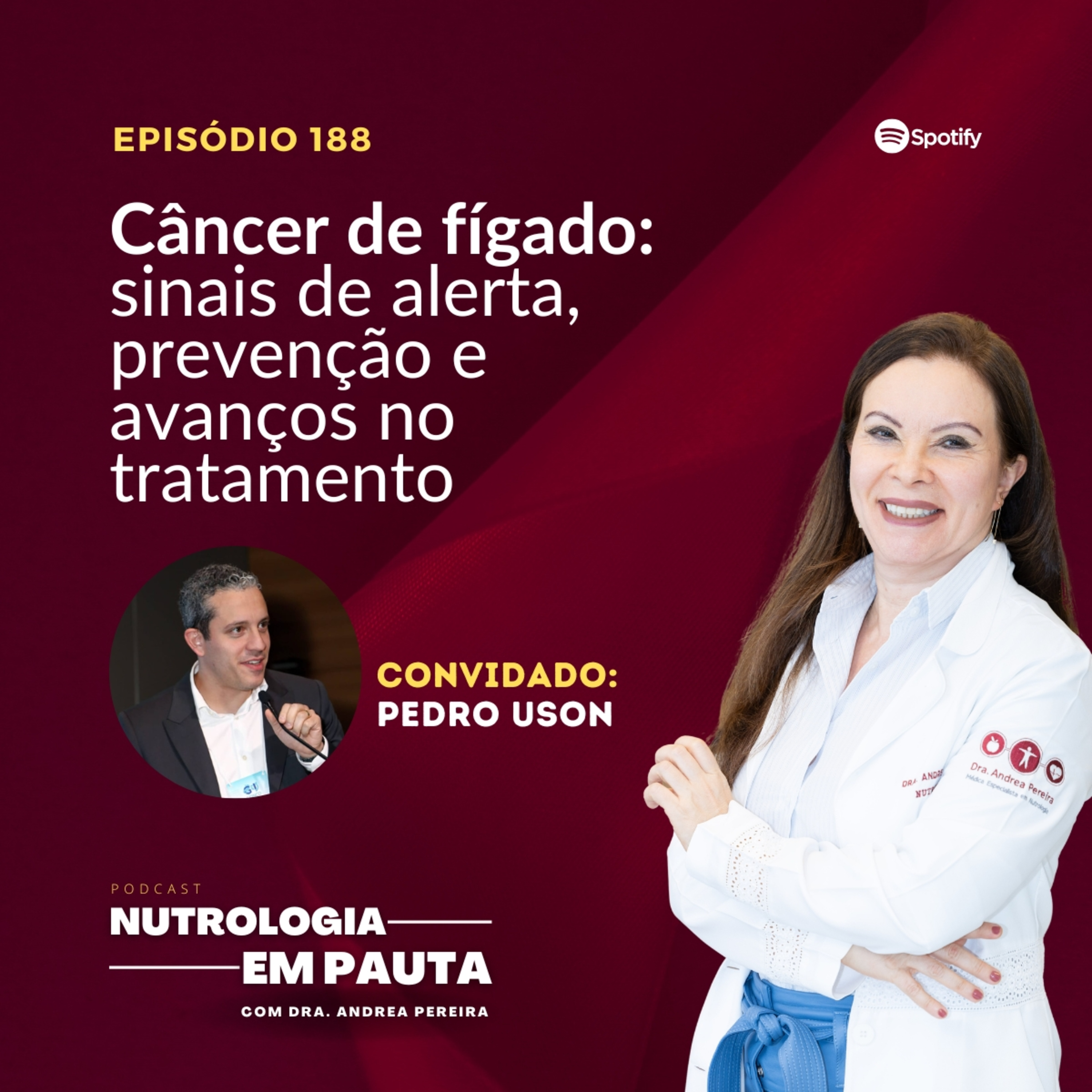 Nutrologia em Pauta #188: Câncer de fígado (sinais de alerta, prevenção e avanços no tratamento) episode artwork
