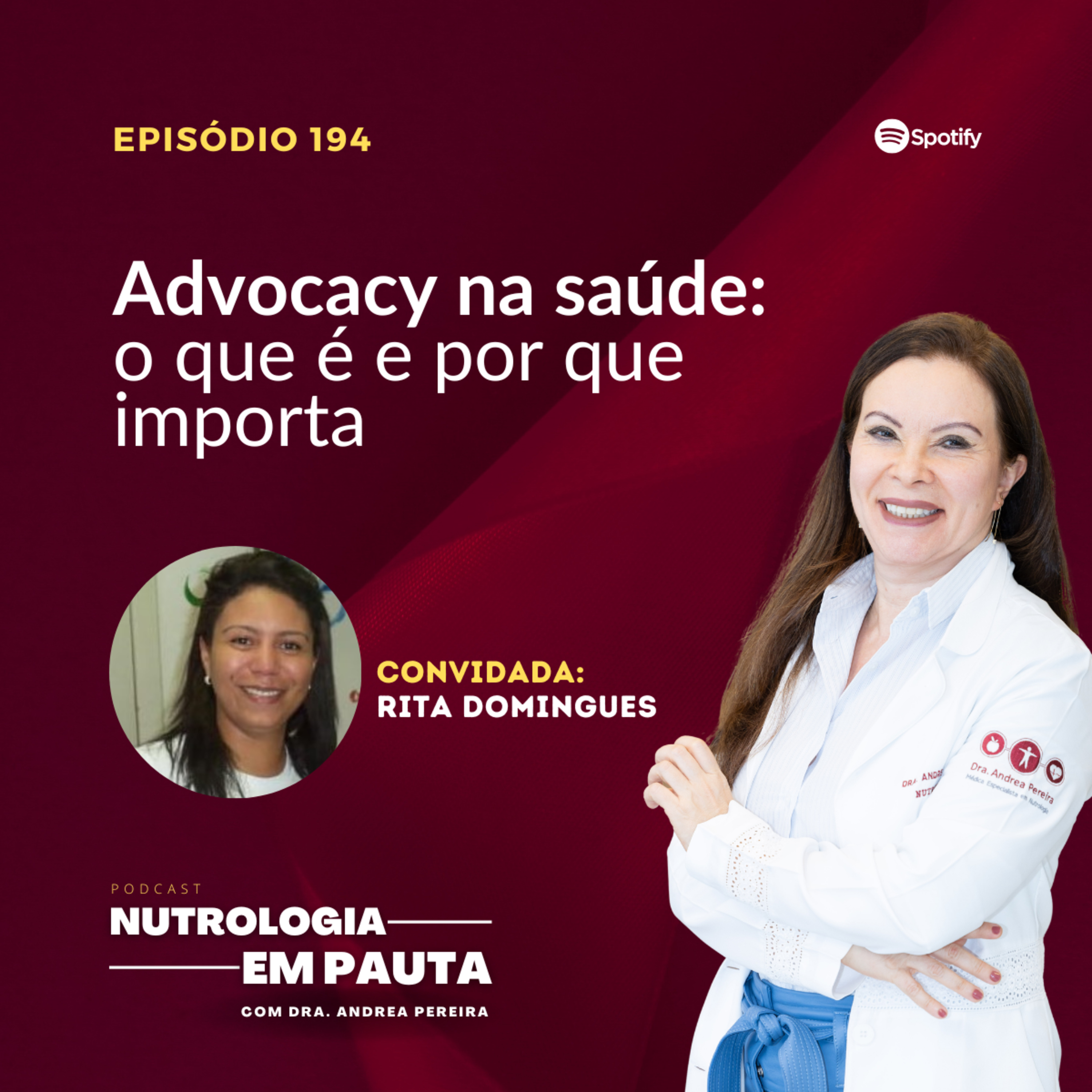 Nutrologia em Pauta #194: Advocacy na saúde (o que é e por que importa) episode artwork