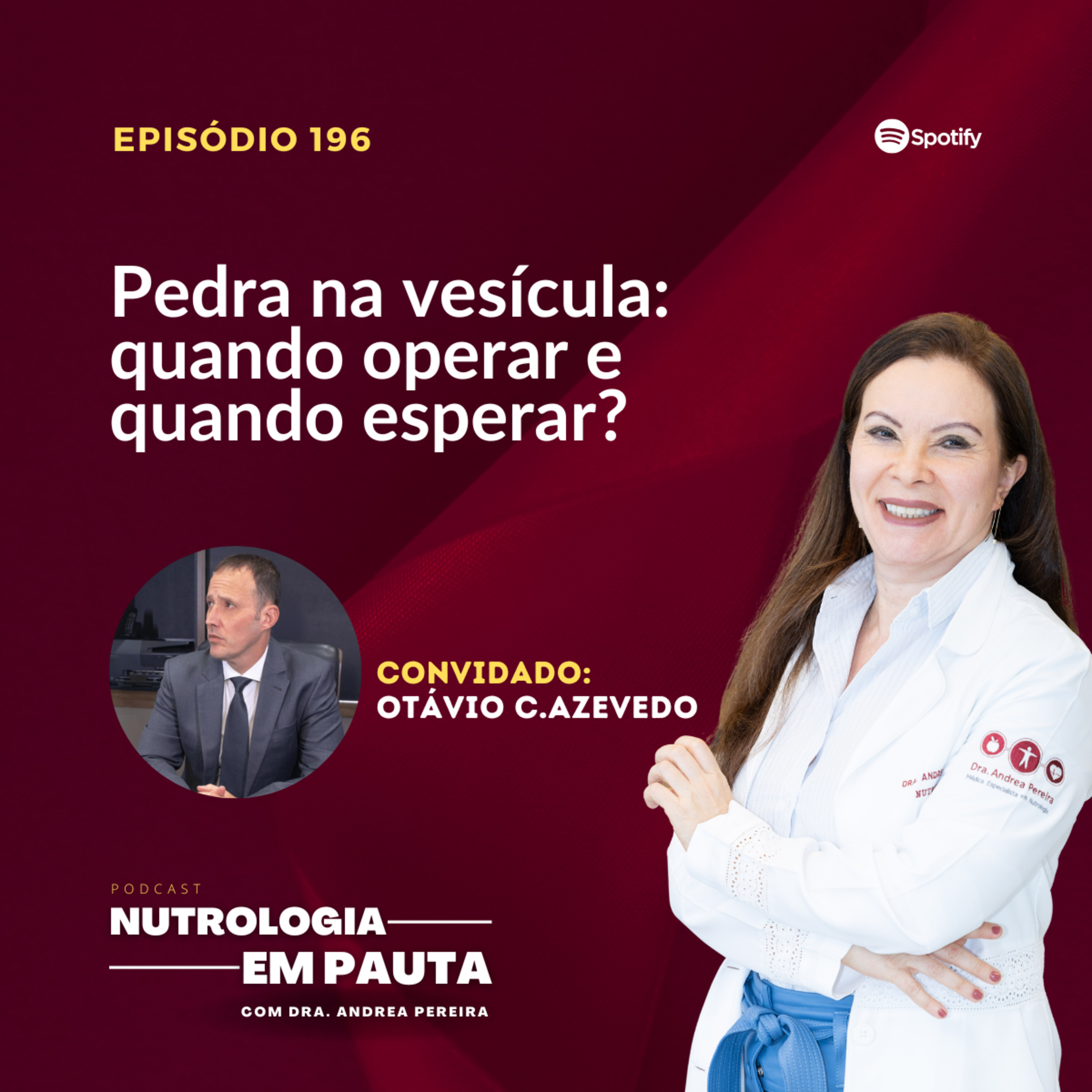 Nutrologia em Pauta #196: Pedra na vesícula (quando operar e quando esperar?) episode artwork