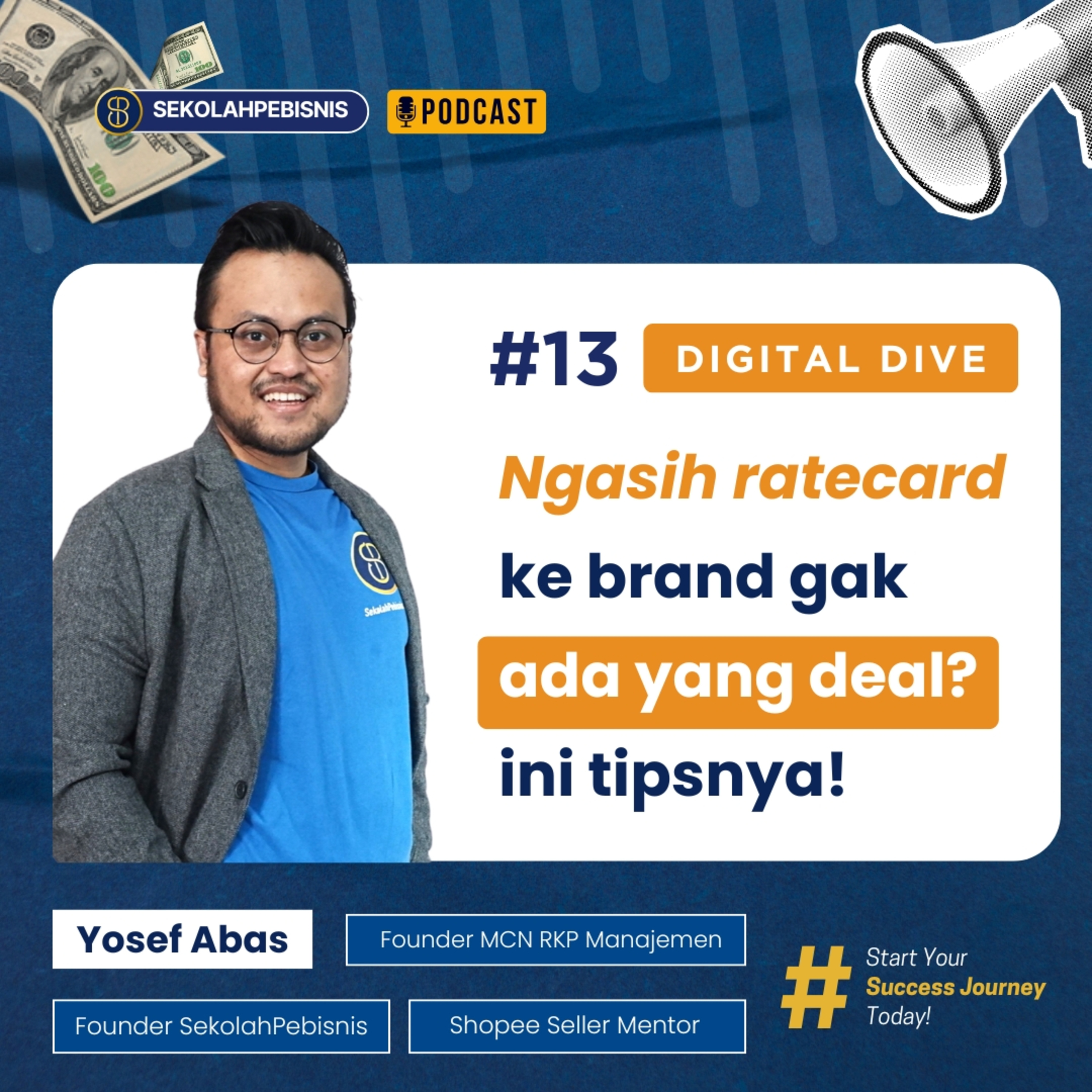 #DigitalDive [13] : Ngasih ratecard ke brand gak ada yang deal? ini tipsnya!