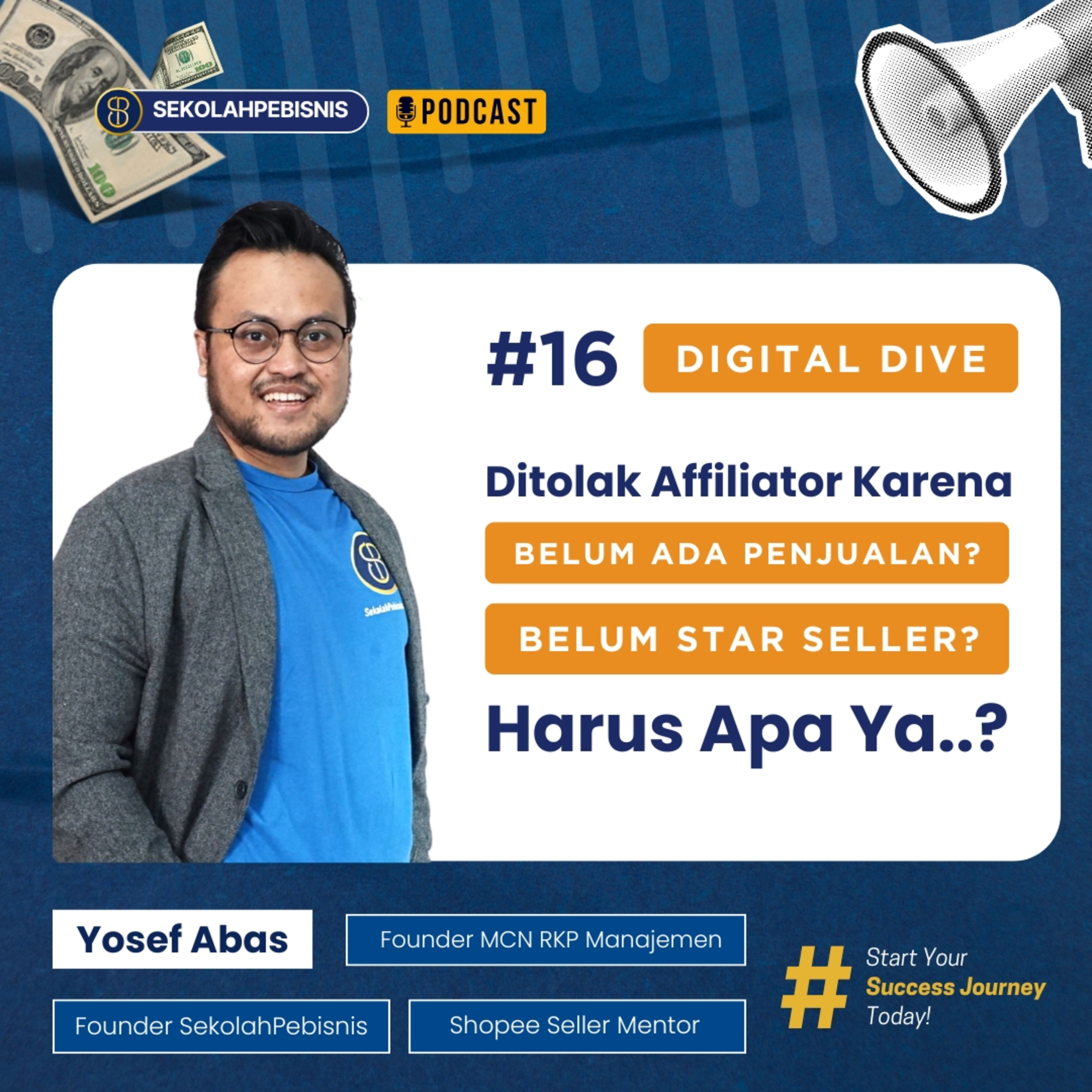 The Digital Monetization Podcast with Yosef Abas