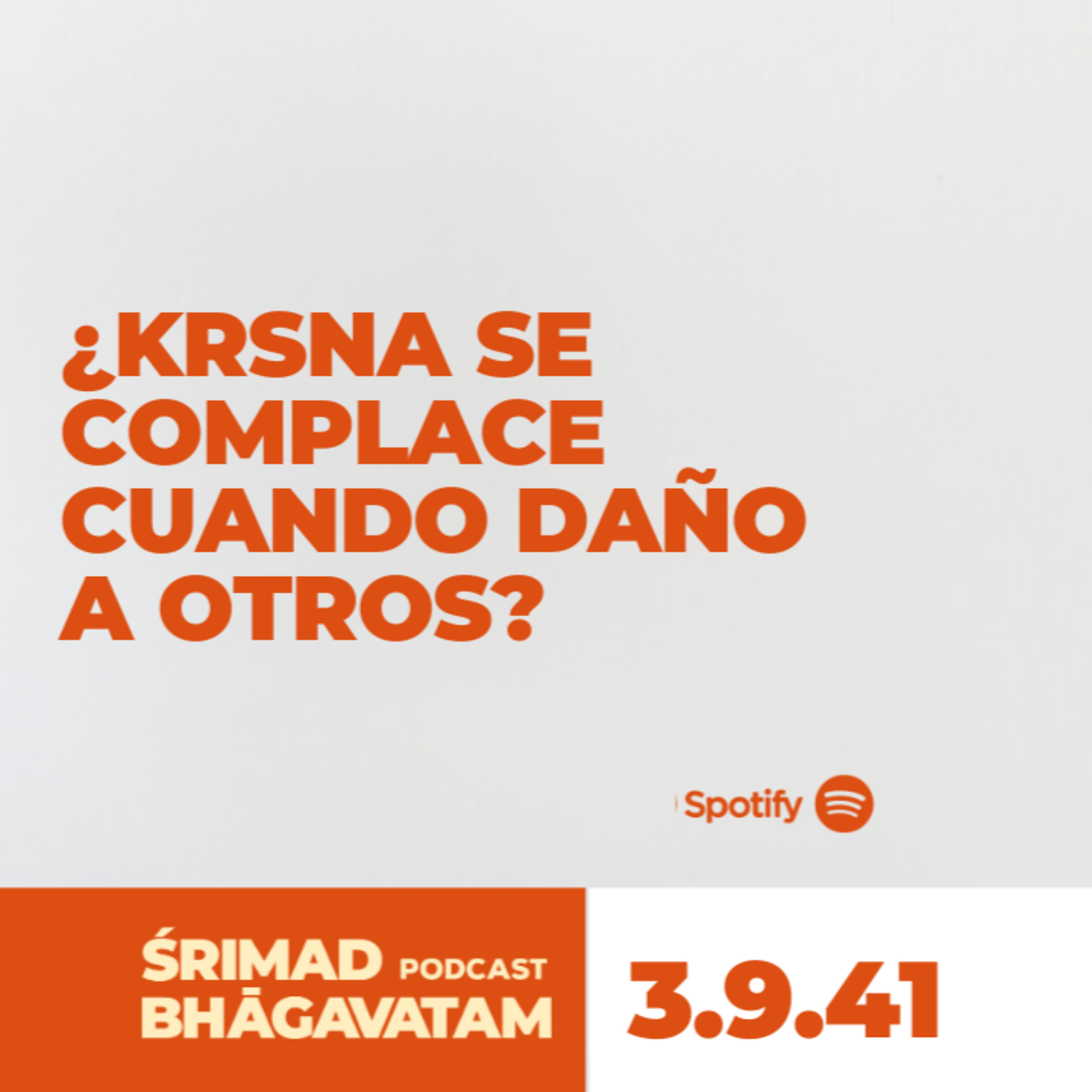 ¿Krsna se complace cuando daño a otros? - Ś.B. 3.9.41 episode artwork