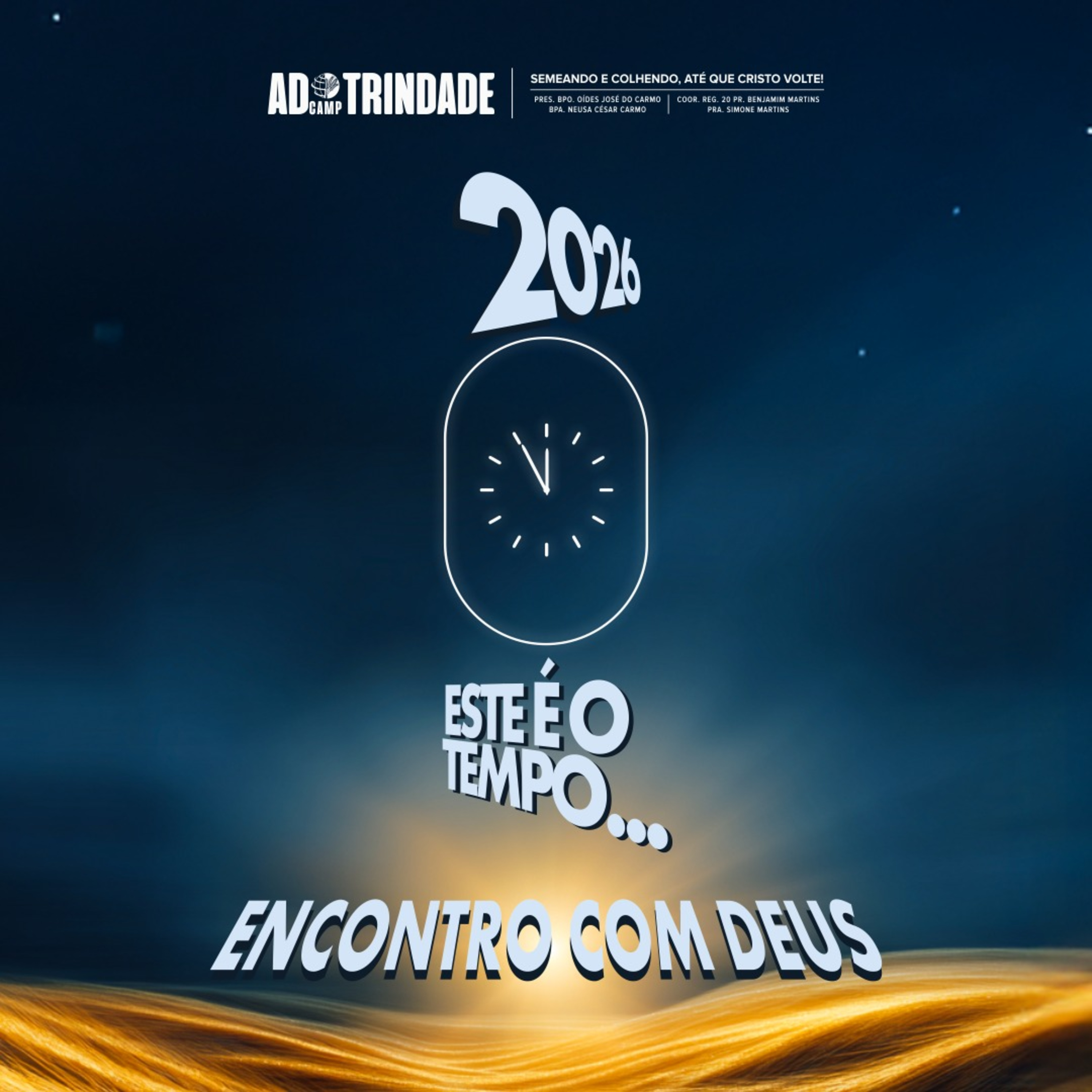 Um Encontro Que Comissiona Pra. Simone Martins Êx. 3.1-12 [Este é o Tempo de Encontro com Deus]#566