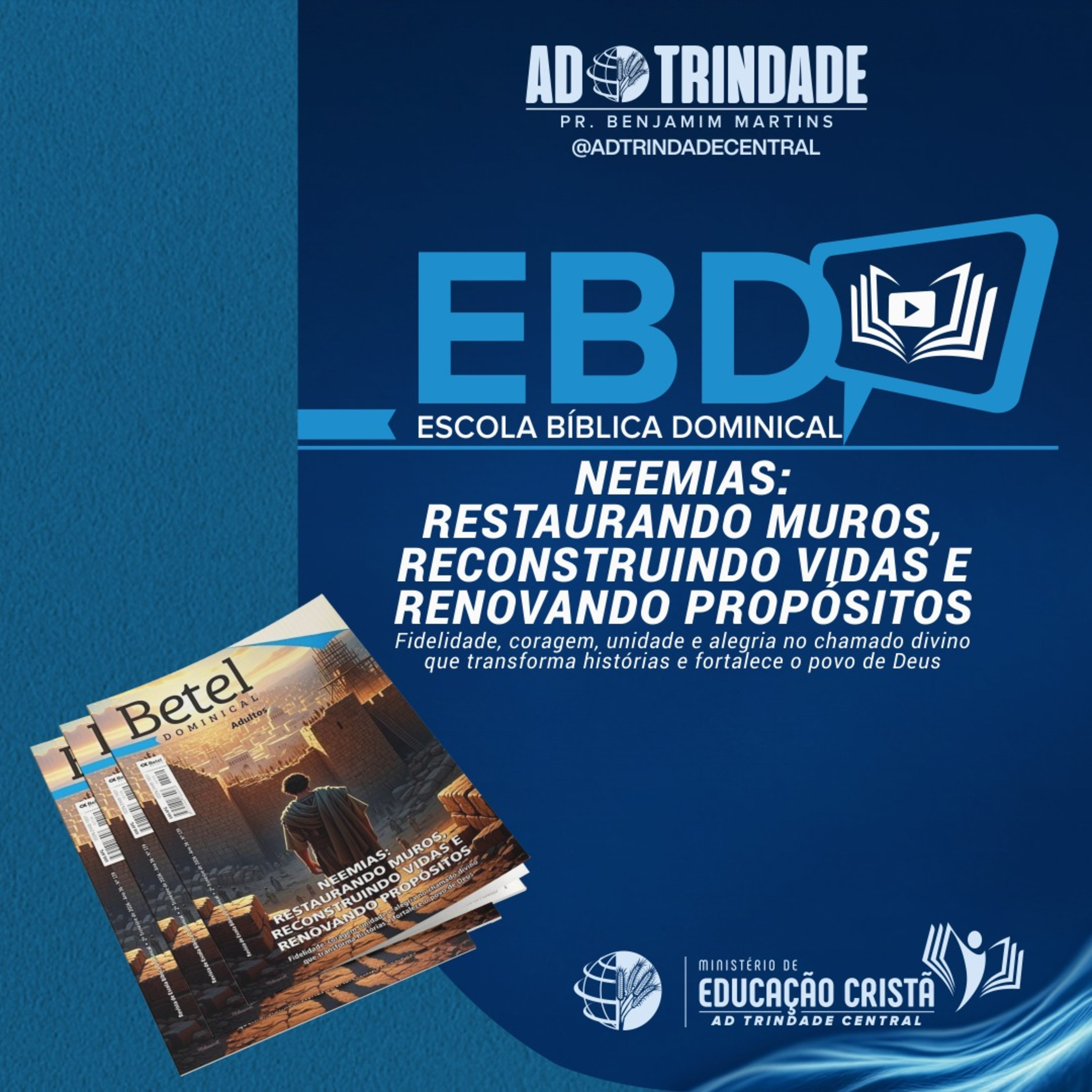 [EBD] Lição 04 - O Poder das Palavras: Pedras Que Edificam e Não Ferem | Pb. Egídio Gonçalves#592
