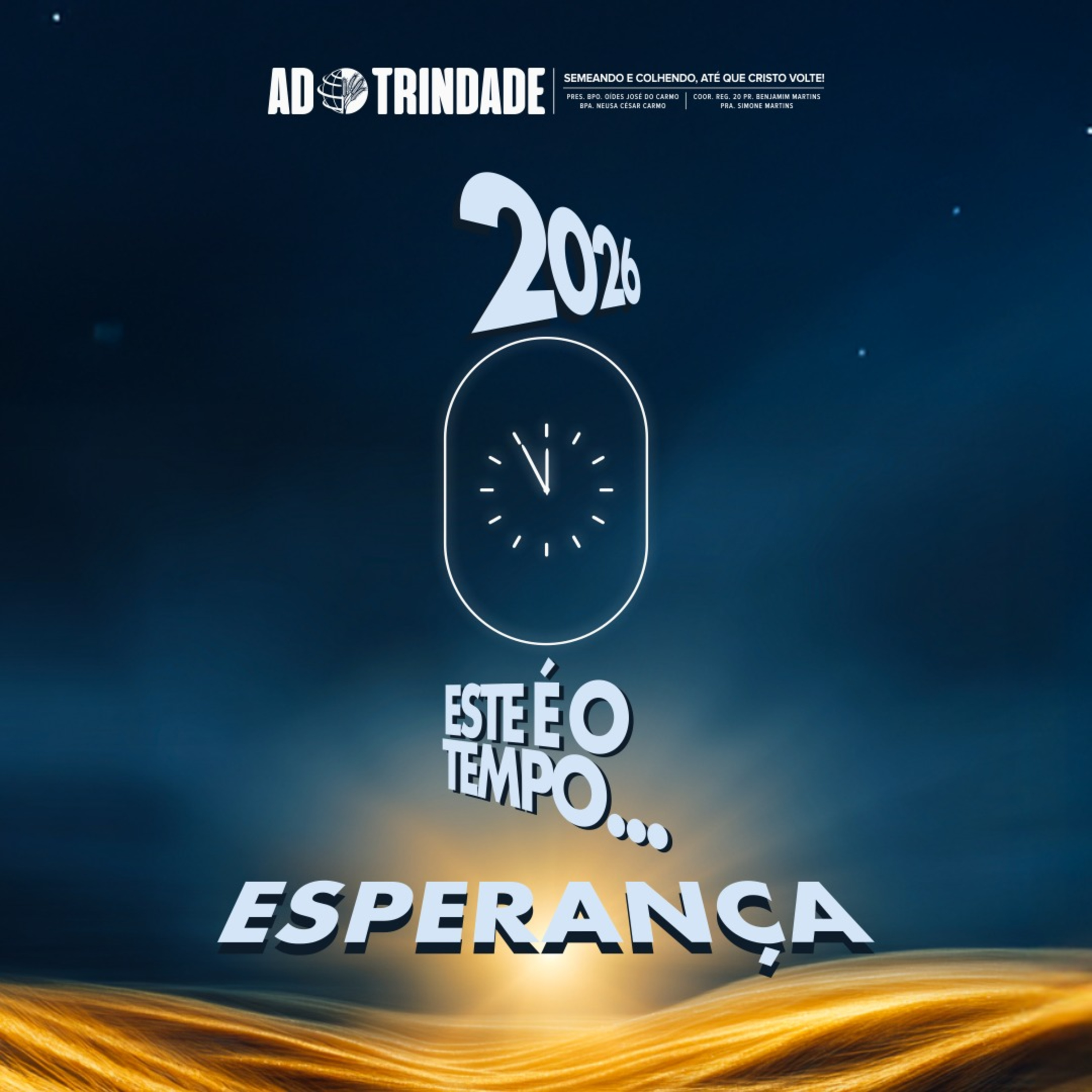 Transbordando De Esperança Pr. Benjamim Martins Romanos 15.13 [Este é o Tempo de Esperança]#630